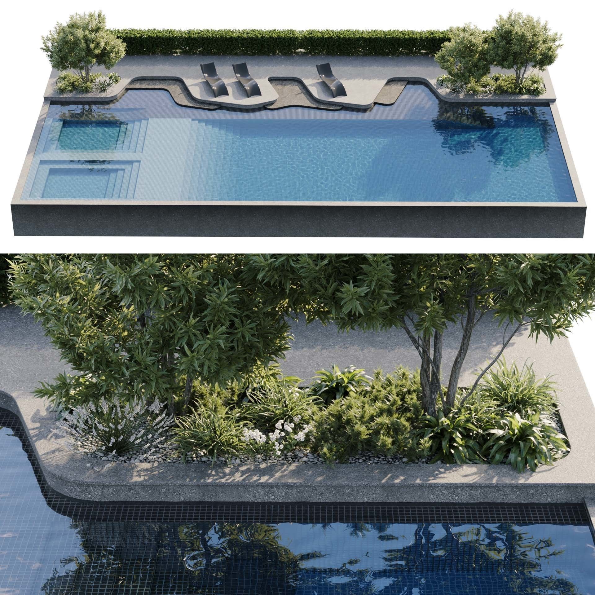 Pool 2 3D model_1
