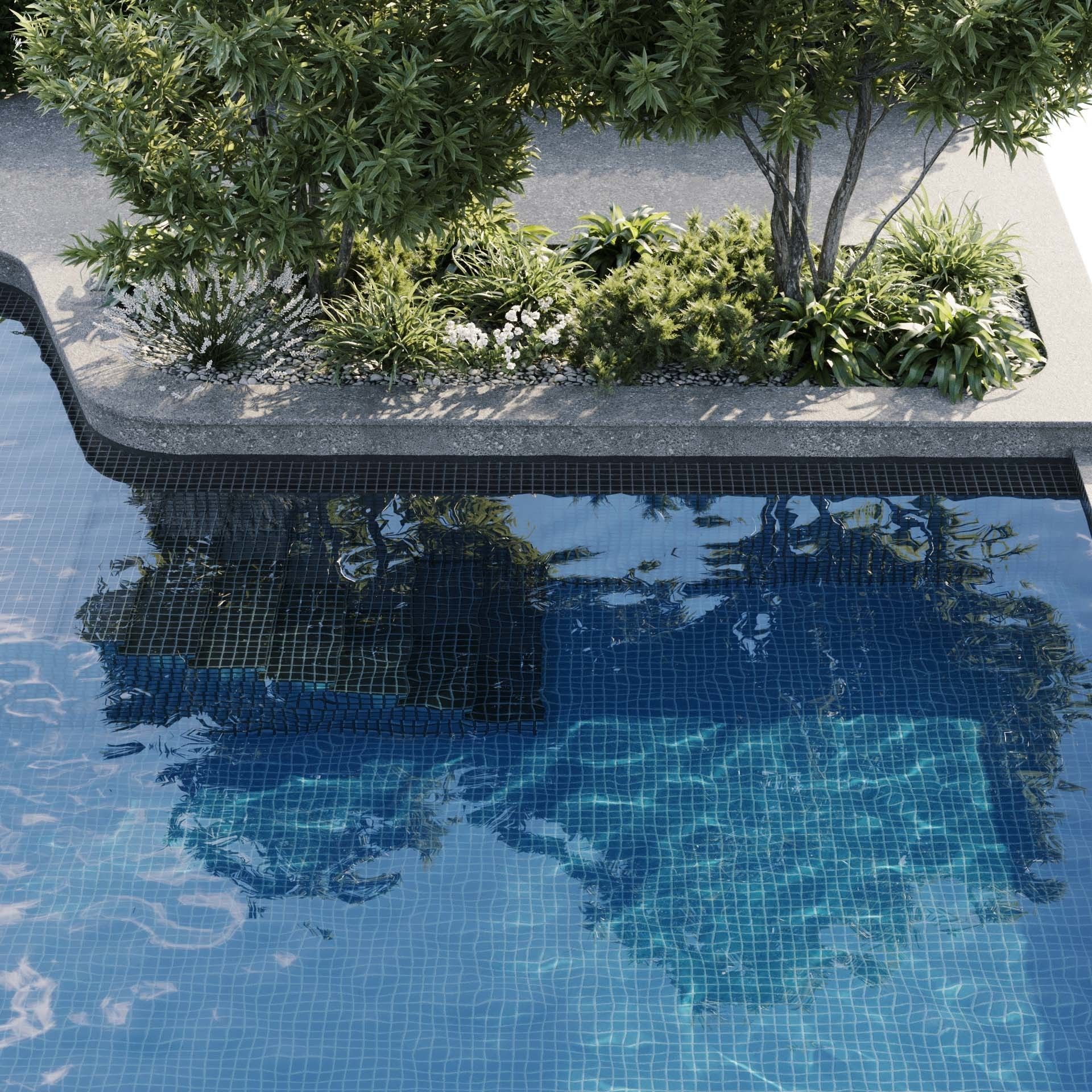 Pool 2 3D model_2