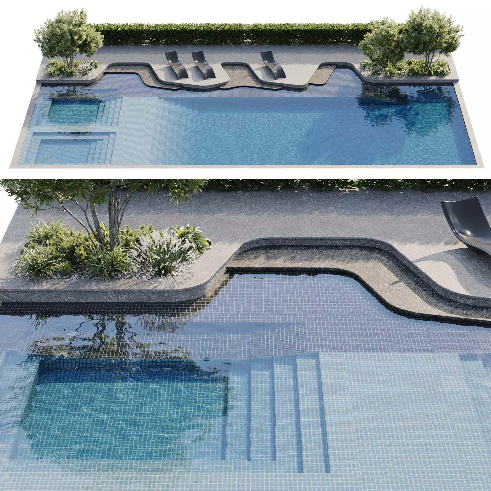 Pool 2 3D model_0
