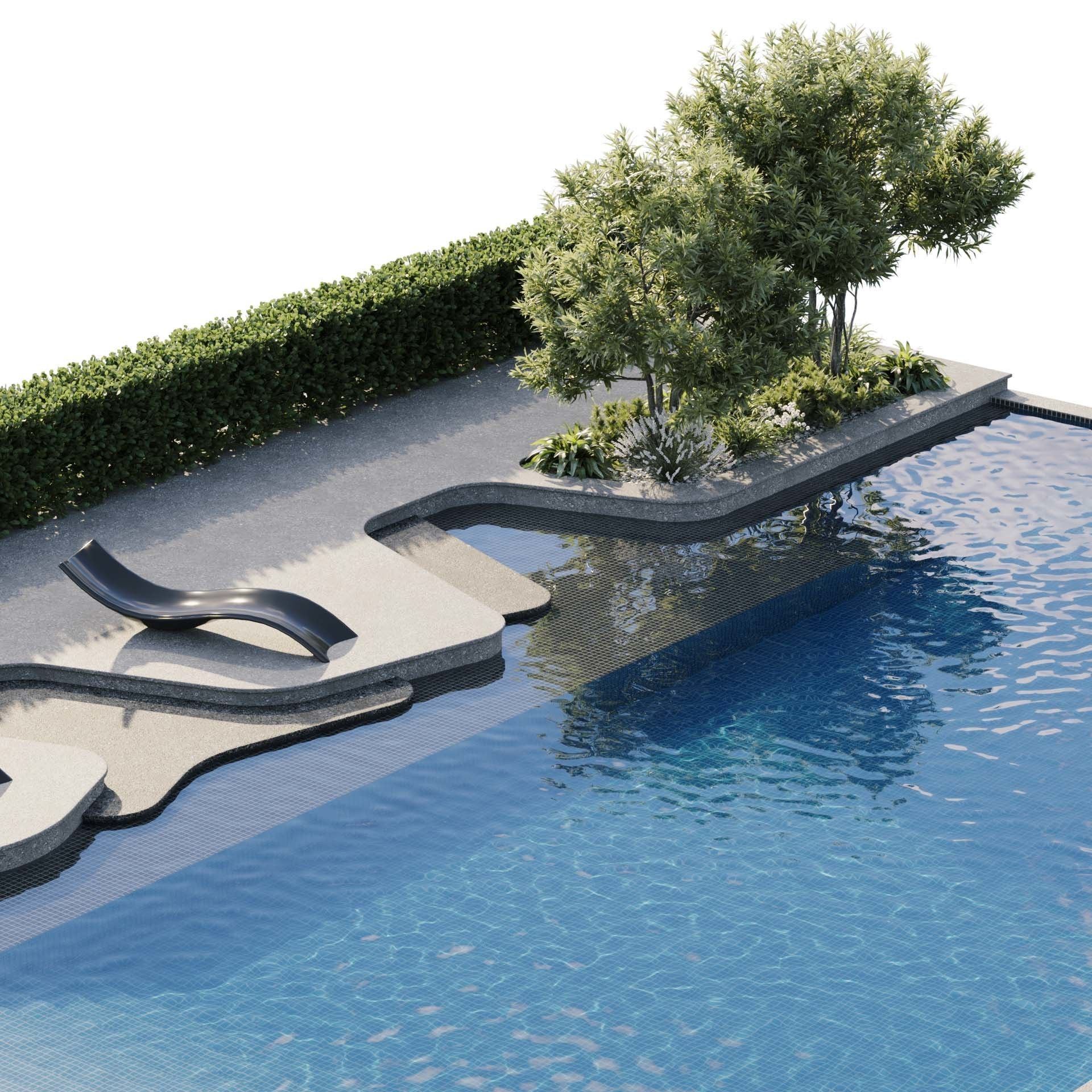 Pool 2 3D model_3