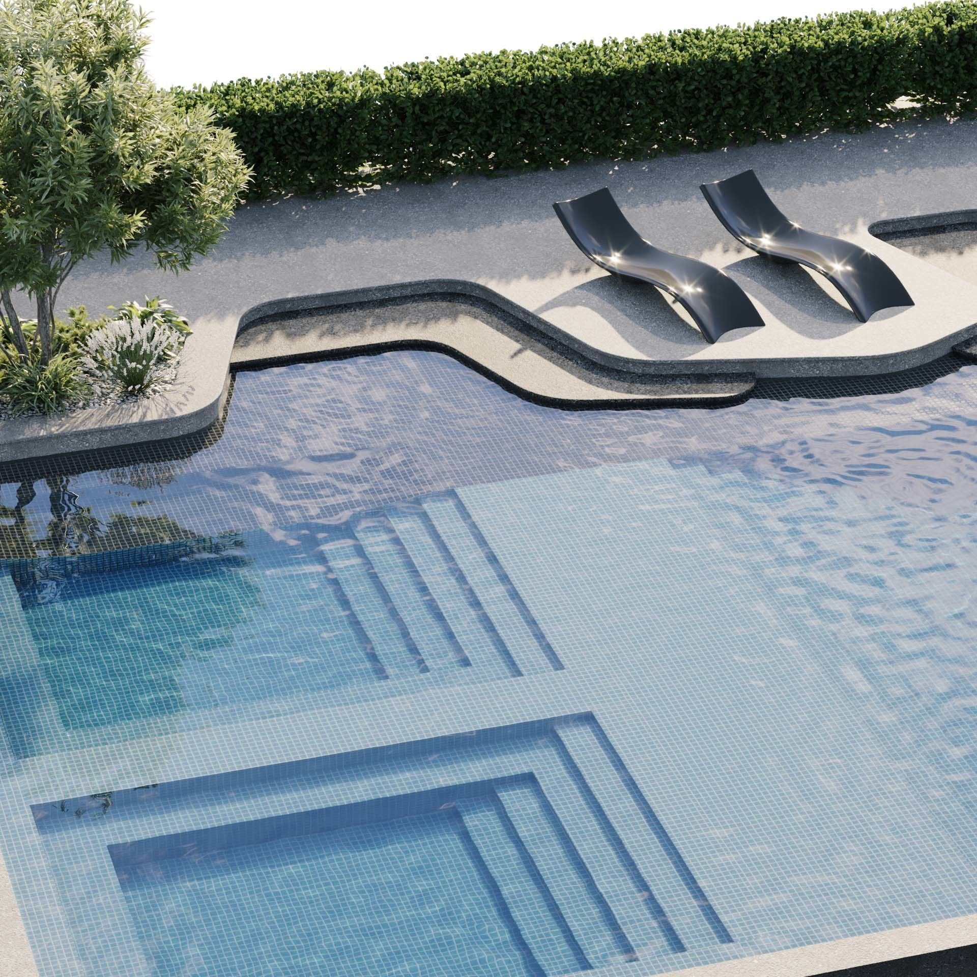 Pool 2 3D model_5