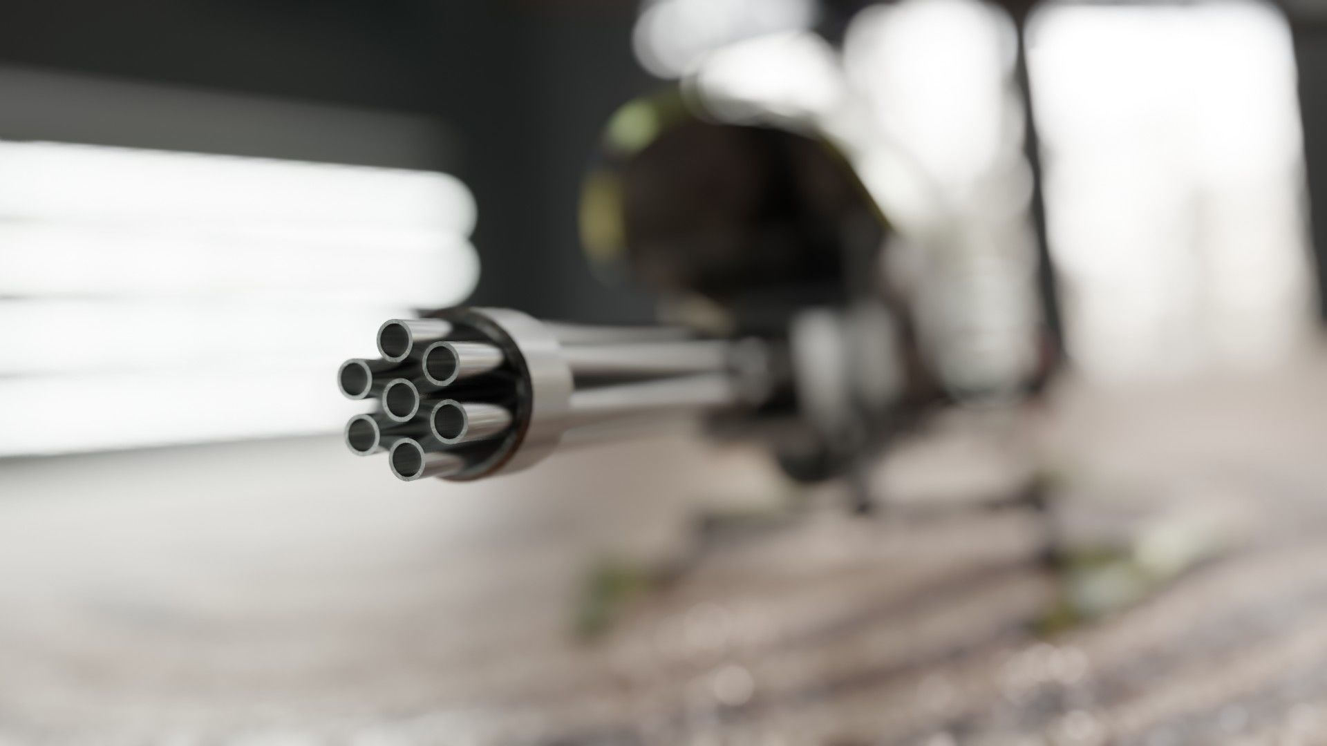 BotCopter Low-poly 3D model_18