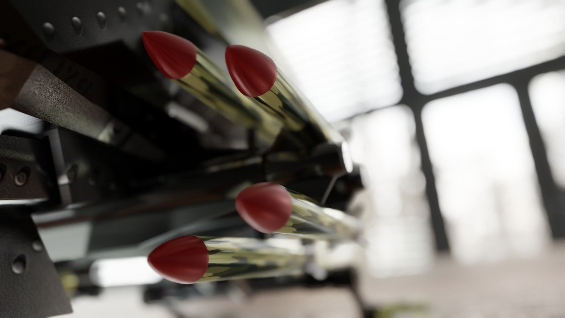 BotCopter Low-poly 3D model_19