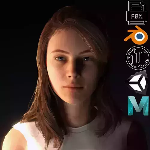 Megane Free High-Poly 3D model  Free low-poly 3D model