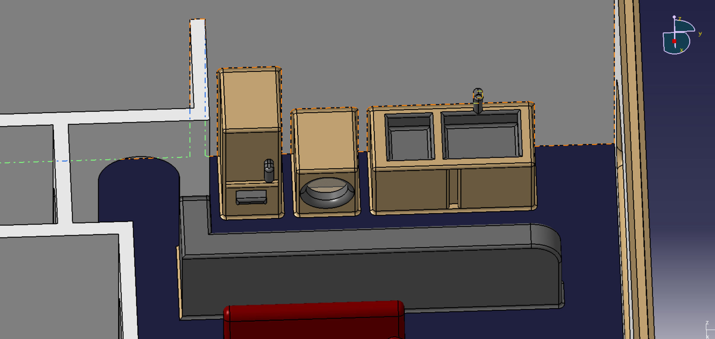 Villa house ready to print 3D print model_9