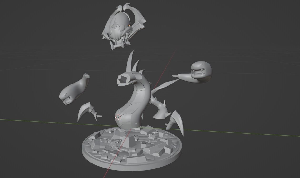 BARON NASHOR TFT LEAGUE OF LEGENDS 3D print model_7