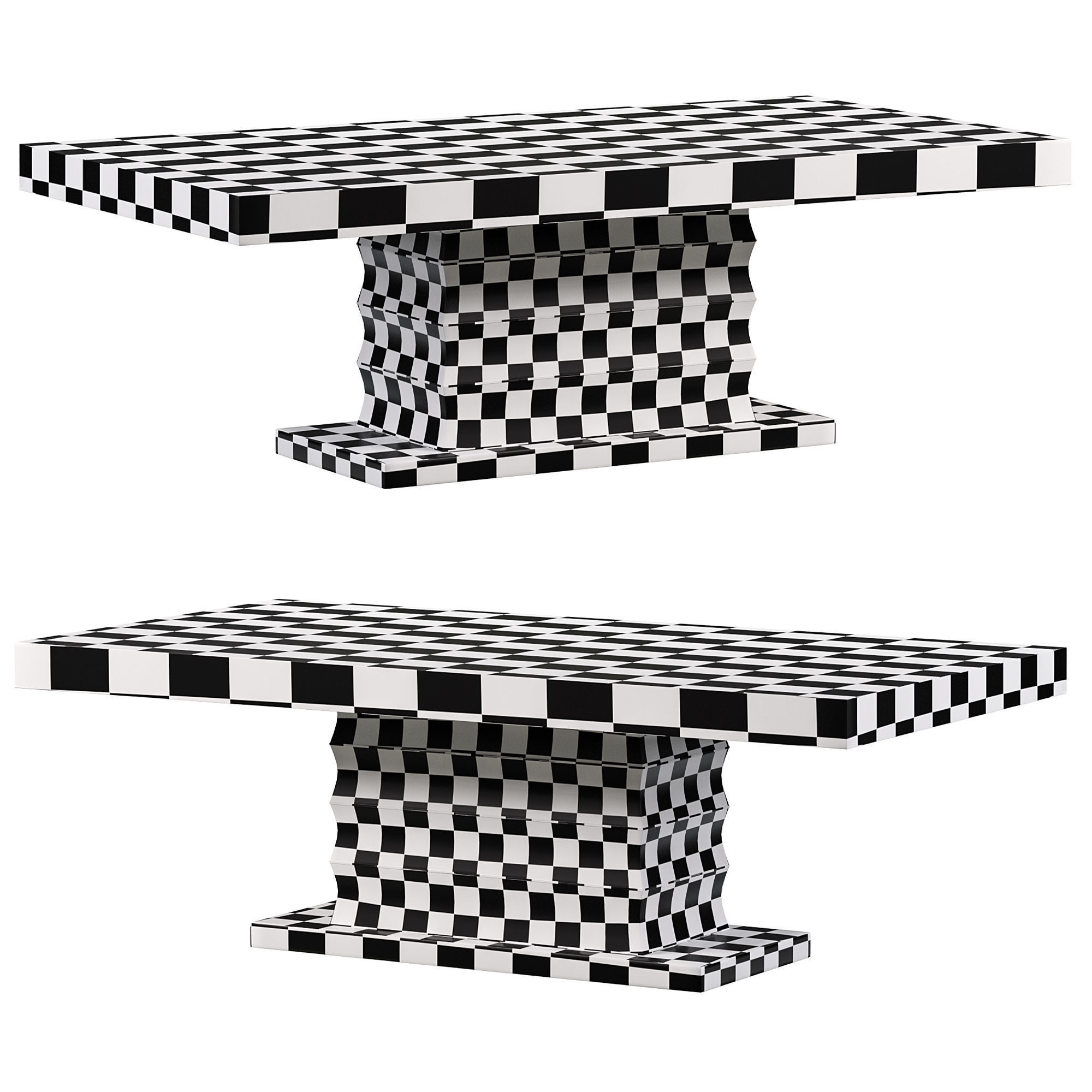 RECTANGULAR TABLE by Giorgiocollection 3D model_4