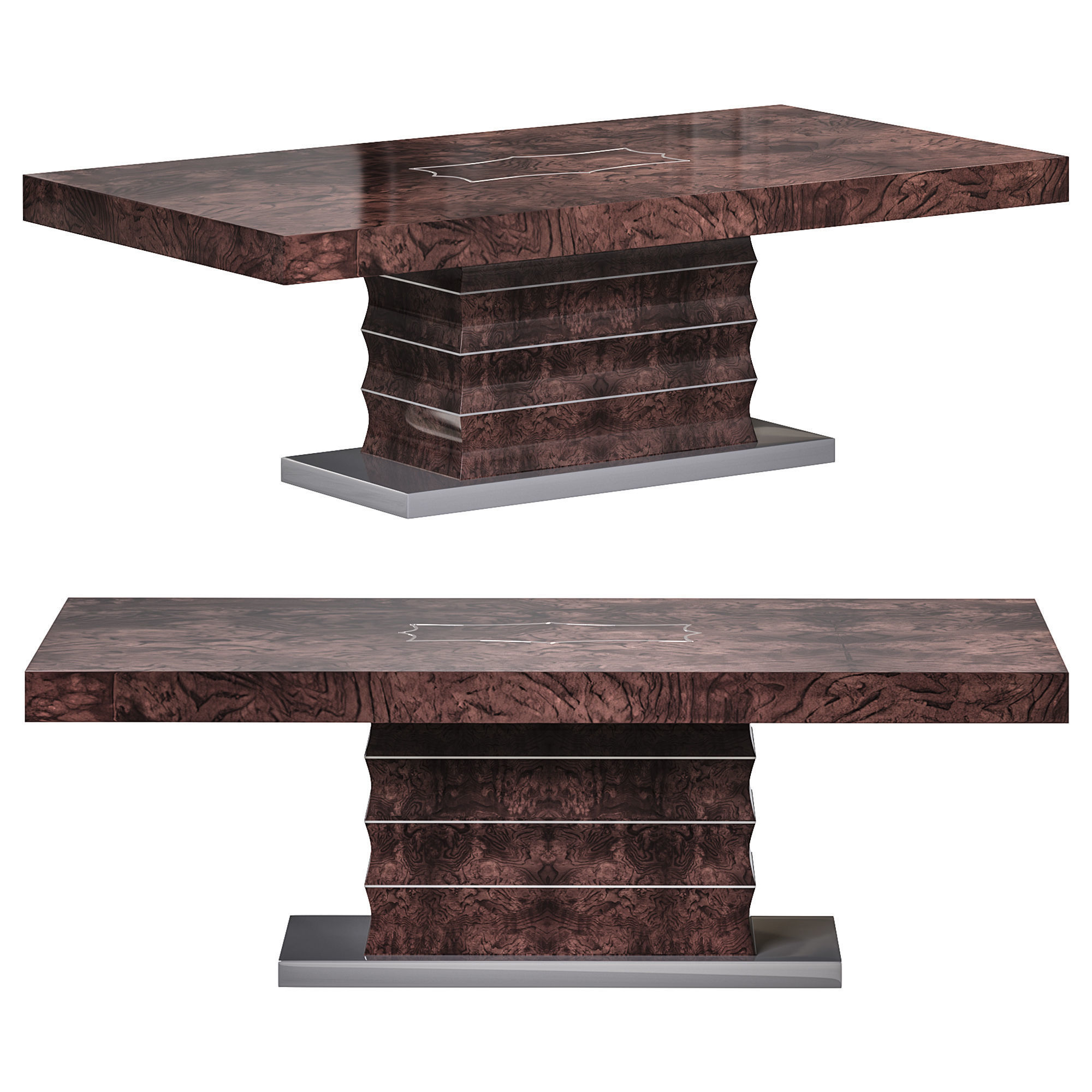 RECTANGULAR TABLE by Giorgiocollection 3D model_1