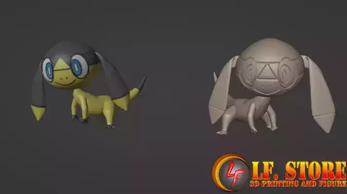 Pokemon Heliolite Heliolisk