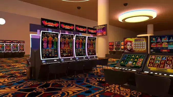 CASINO INTERIOR MODEL 3D model