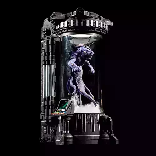 Cryo Chamber 310mm x 190mm With Creature