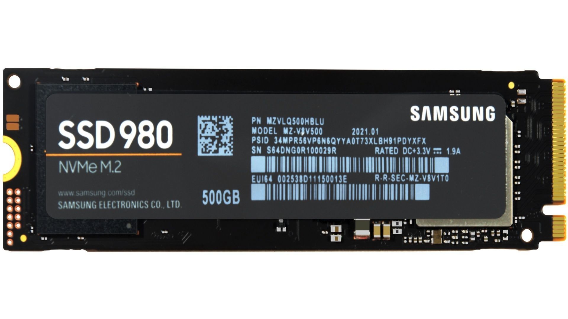 SSD M2 Hard Drive Samsung 980 3D model_10