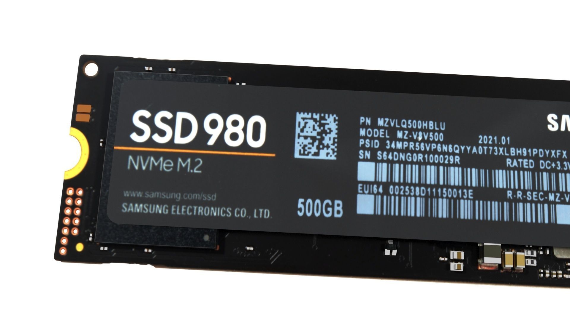SSD M2 Hard Drive Samsung 980 3D model_9