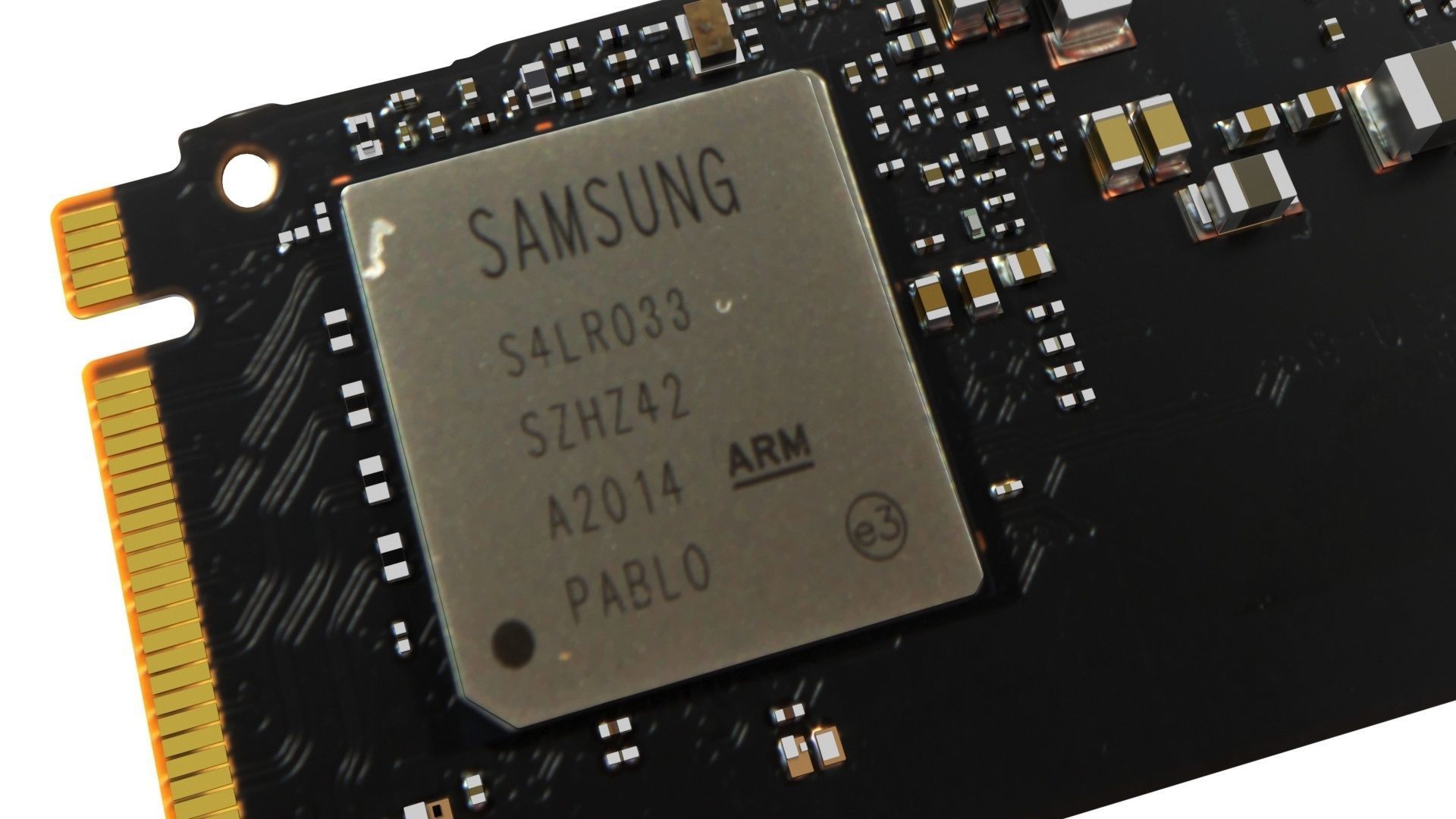 SSD M2 Hard Drive Samsung 980 3D model_6