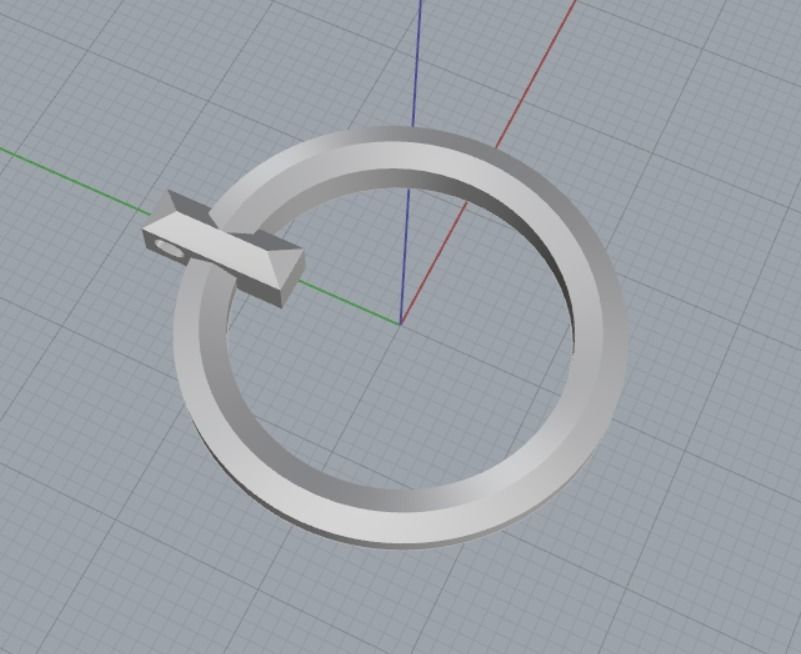 pendant 3D print model_8