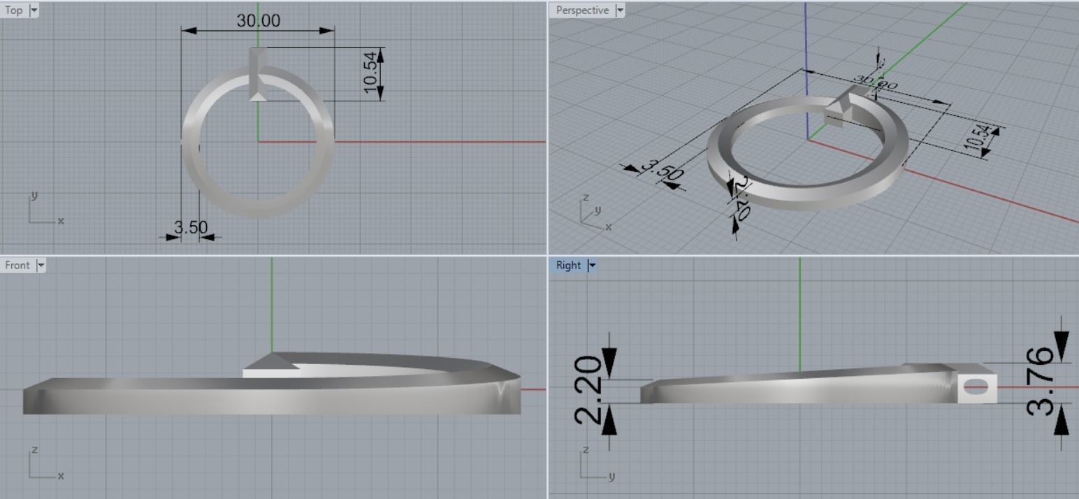 pendant 3D print model_4