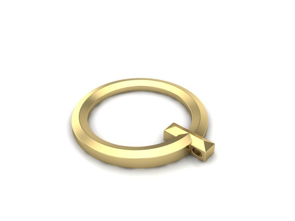 pendant 3D print model_3