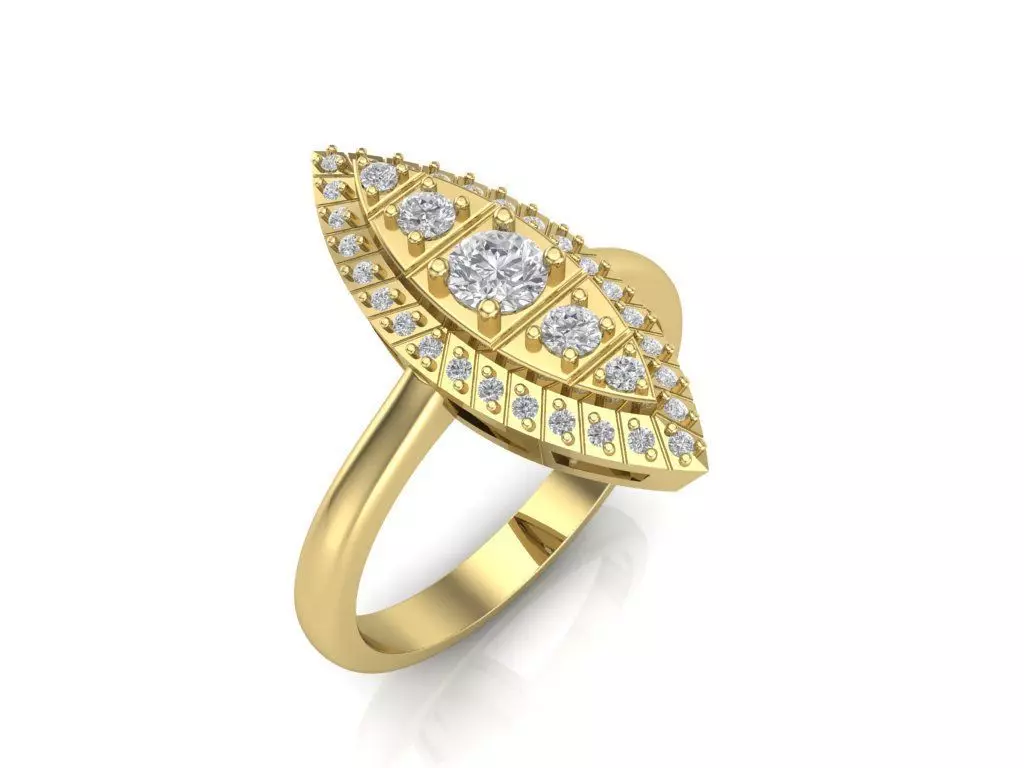 engagement rings 3D print model_0