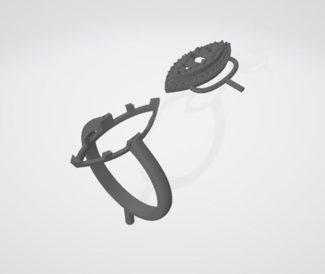engagement rings 3D print model_12