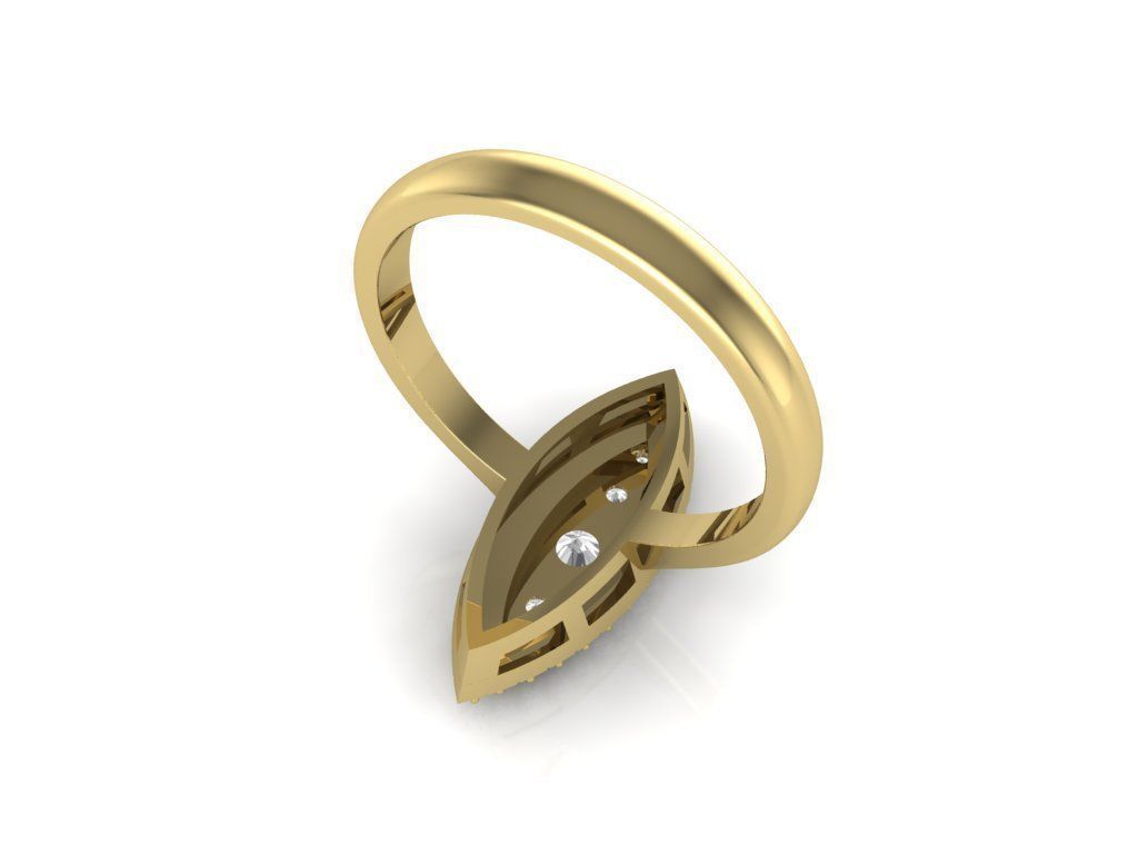 engagement rings 3D print model_3