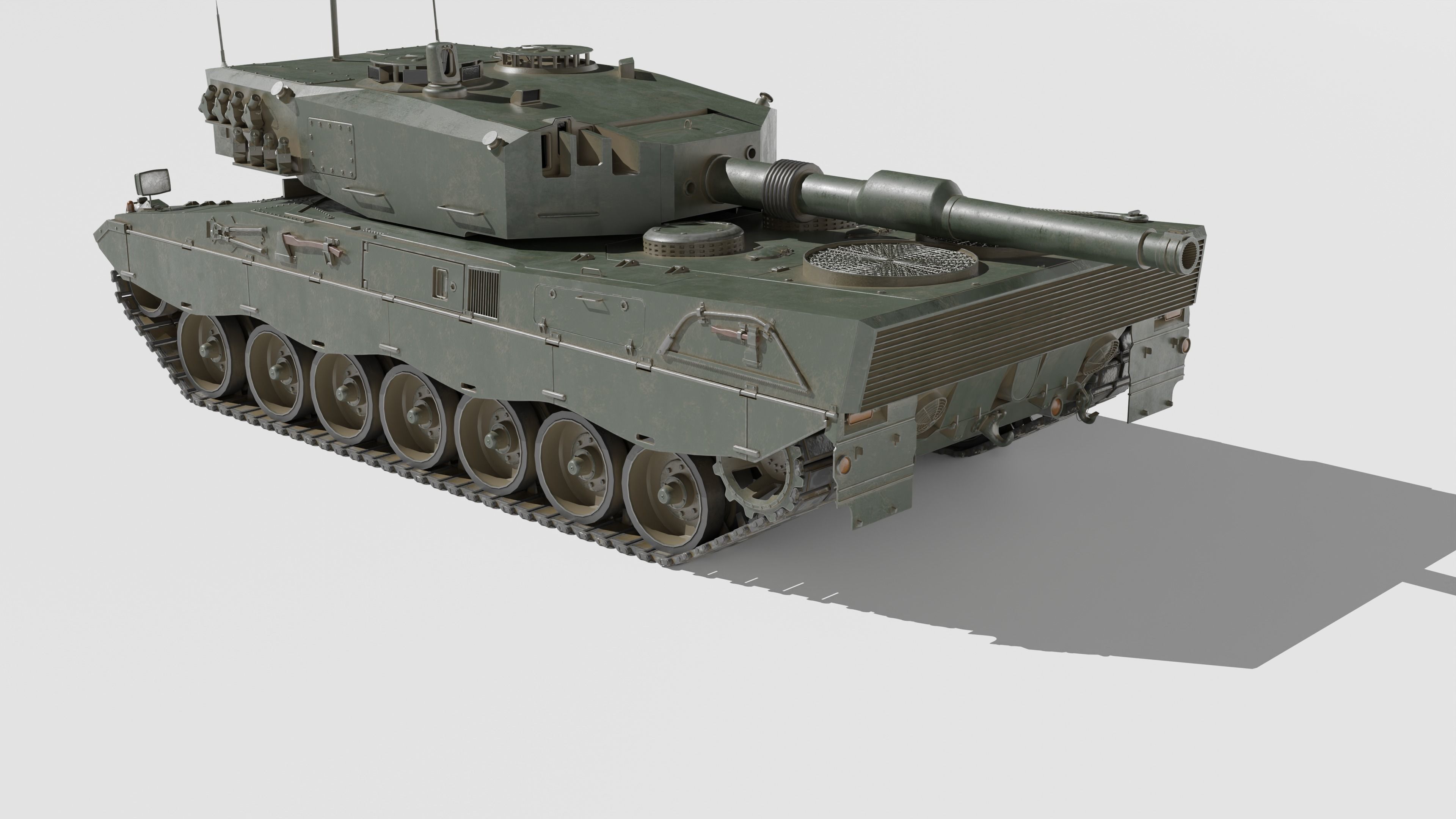 Leopard 2 3D model_2