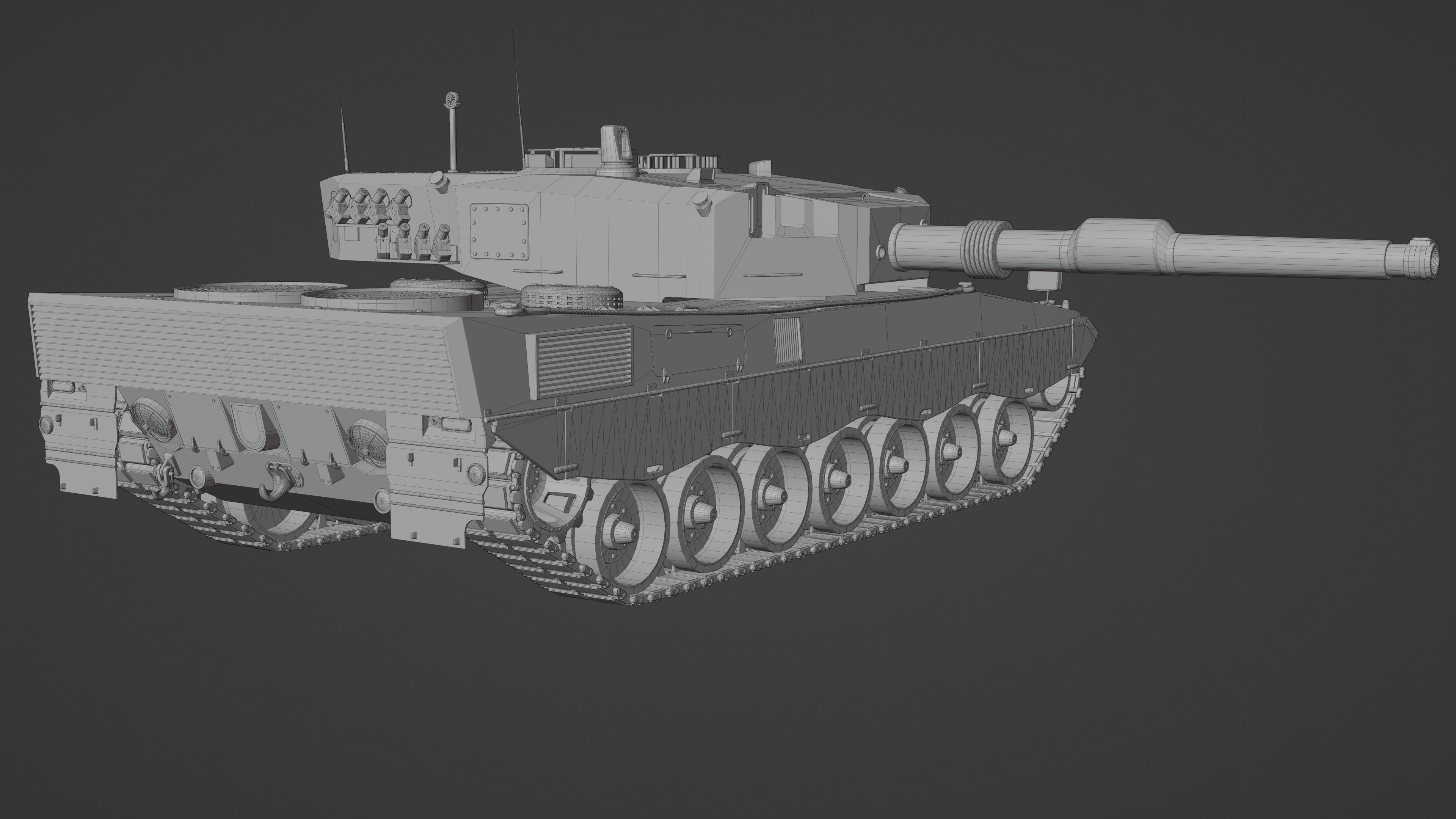 Leopard 2 3D model_13