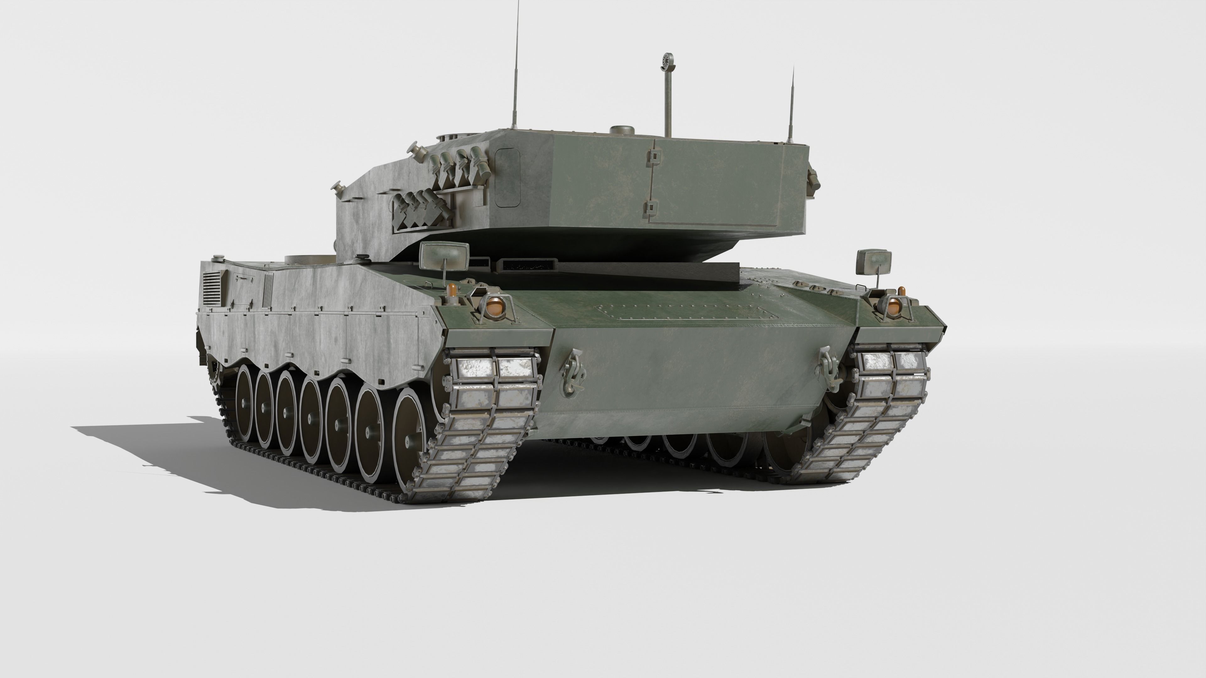 Leopard 2 3D model_9