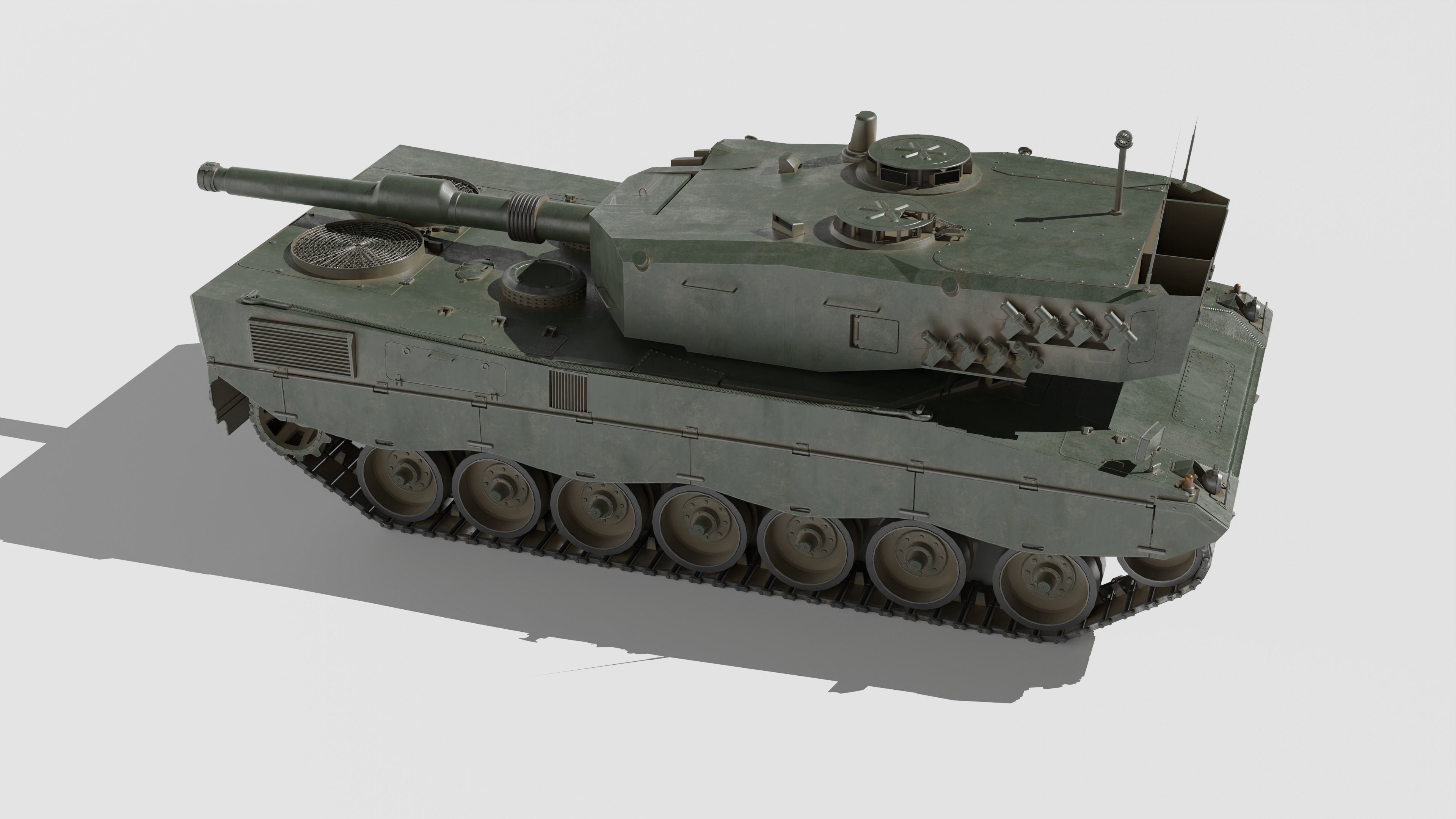 Leopard 2 3D model_11