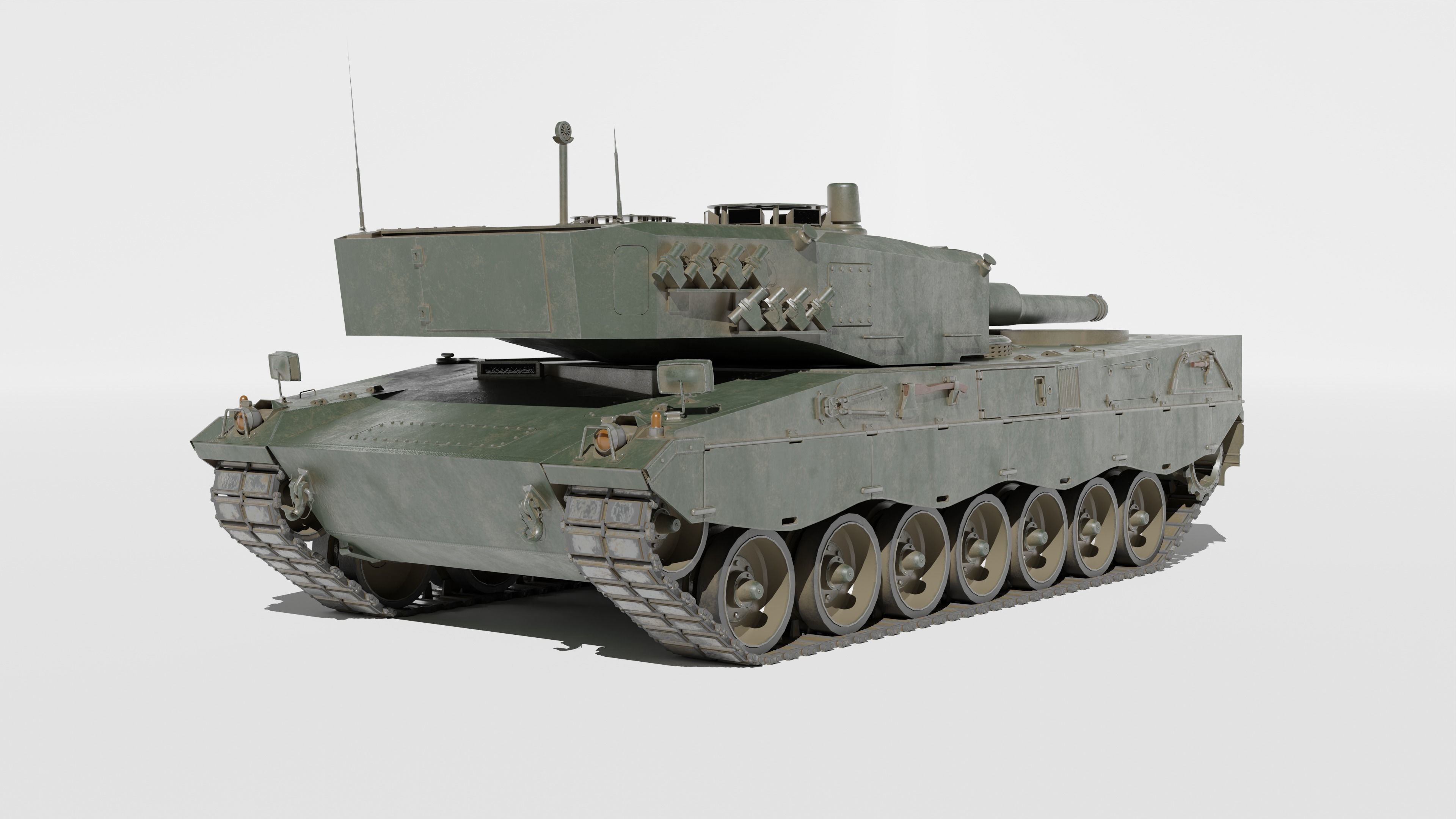 Leopard 2 3D model_8