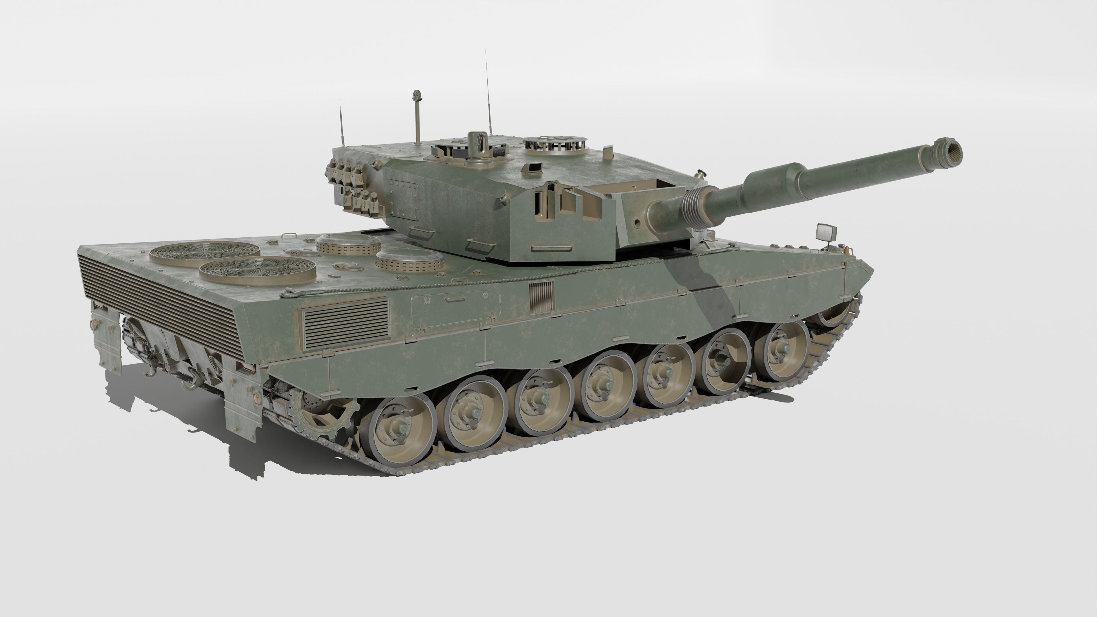 Leopard 2 3D model_6