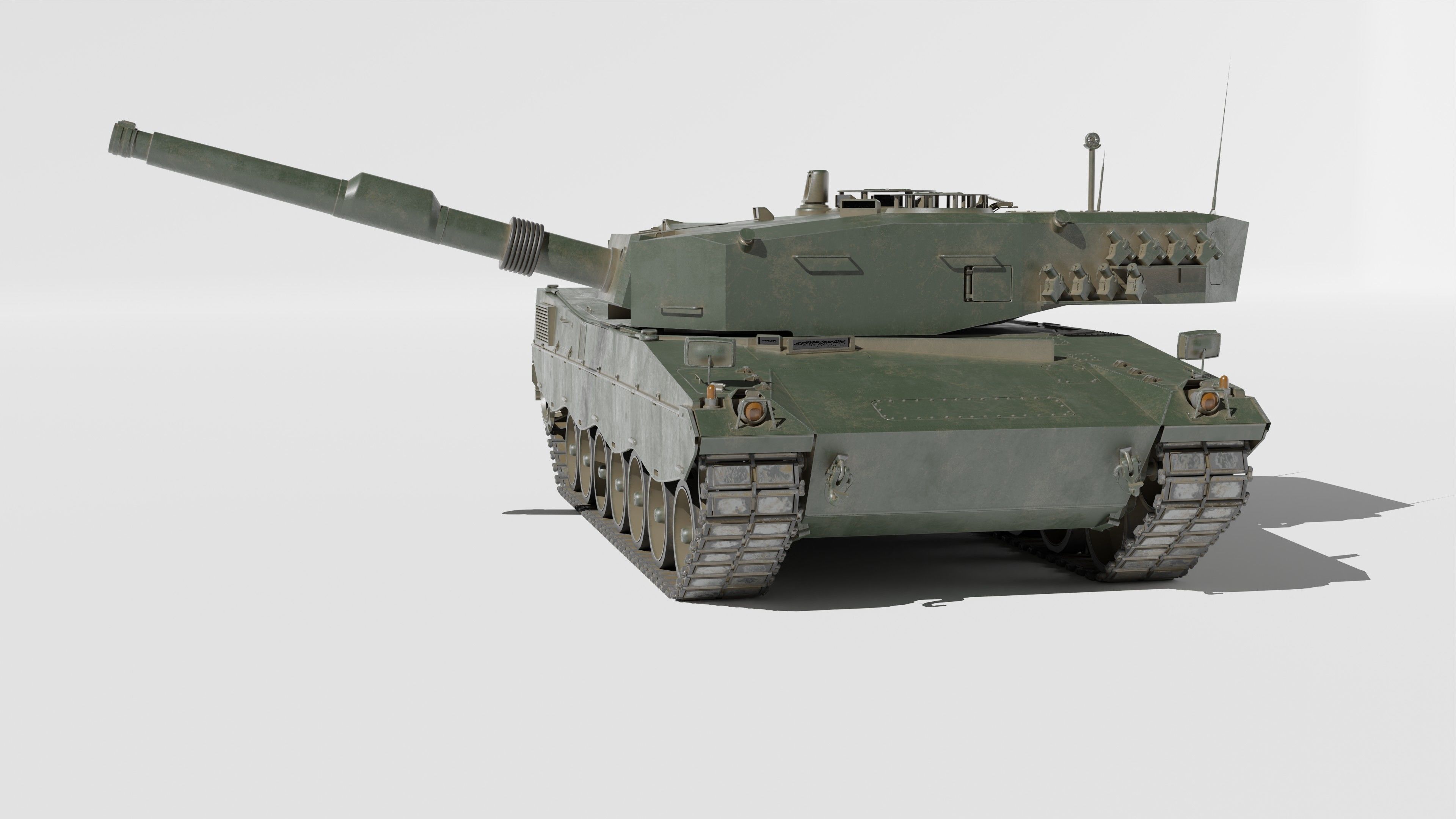 Leopard 2 3D model_3