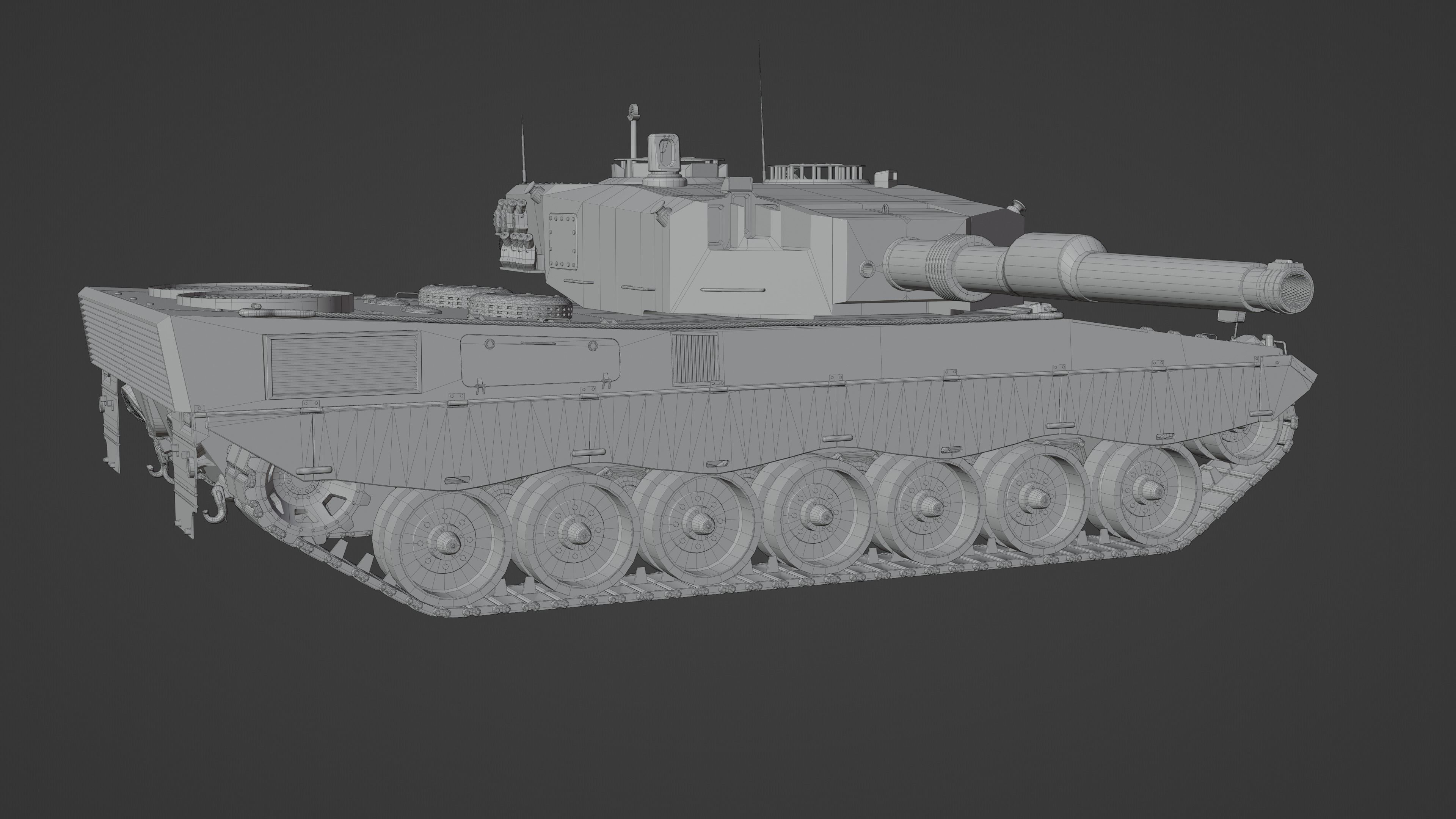 Leopard 2 3D model_14