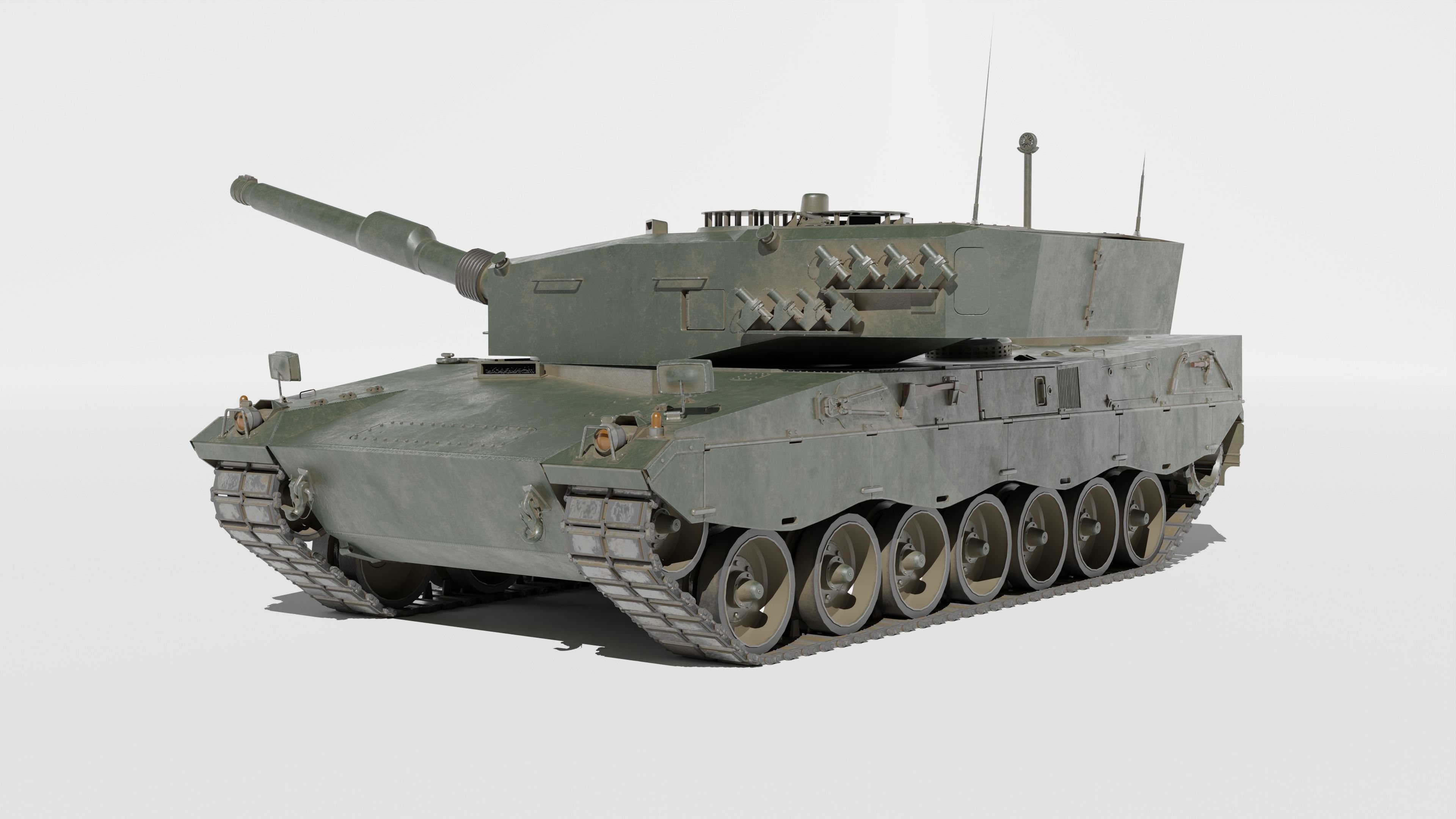 Leopard 2 3D model_7