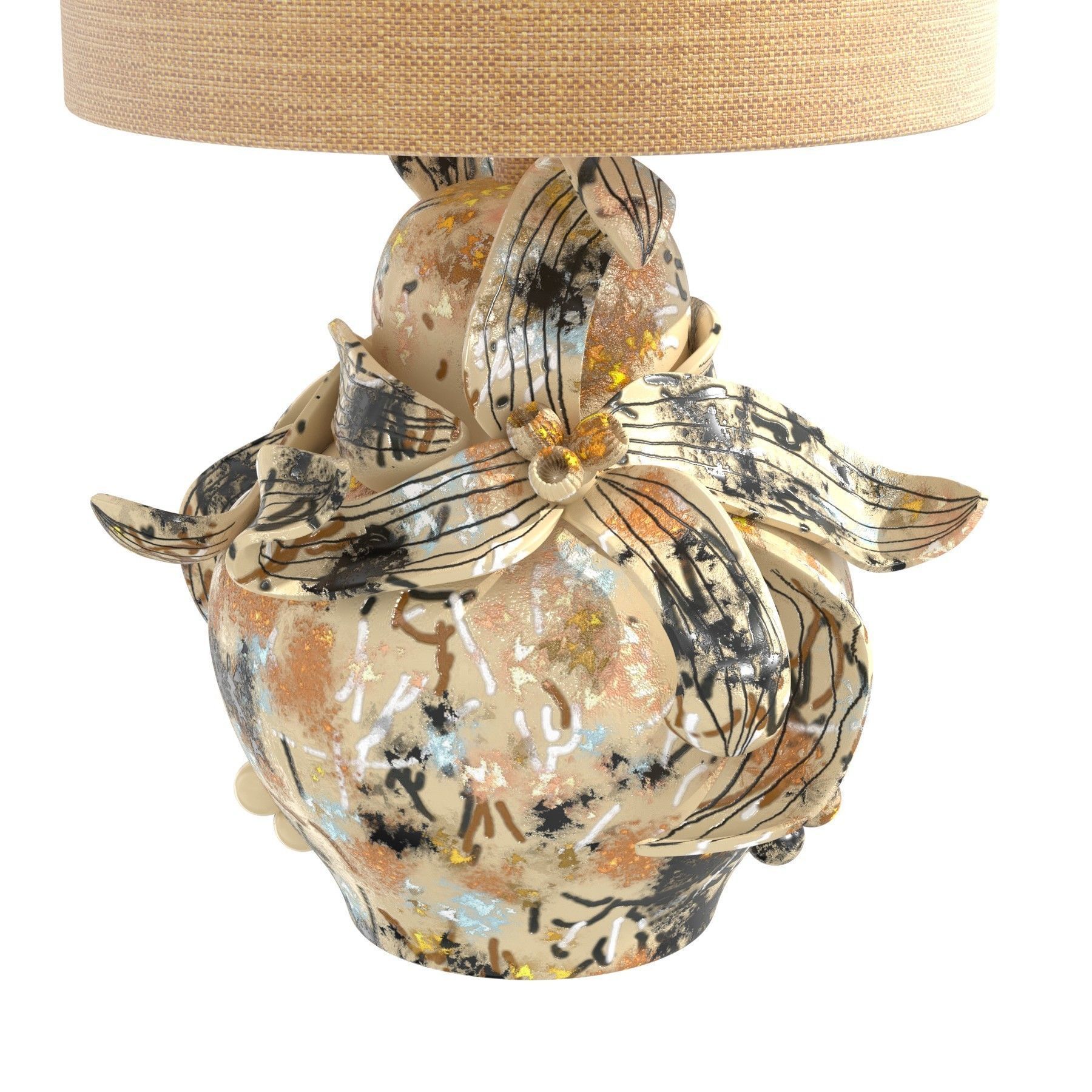 Maarten Vrolijk  Blooming Terra Lamp Todd Merrill studio 3D model_3