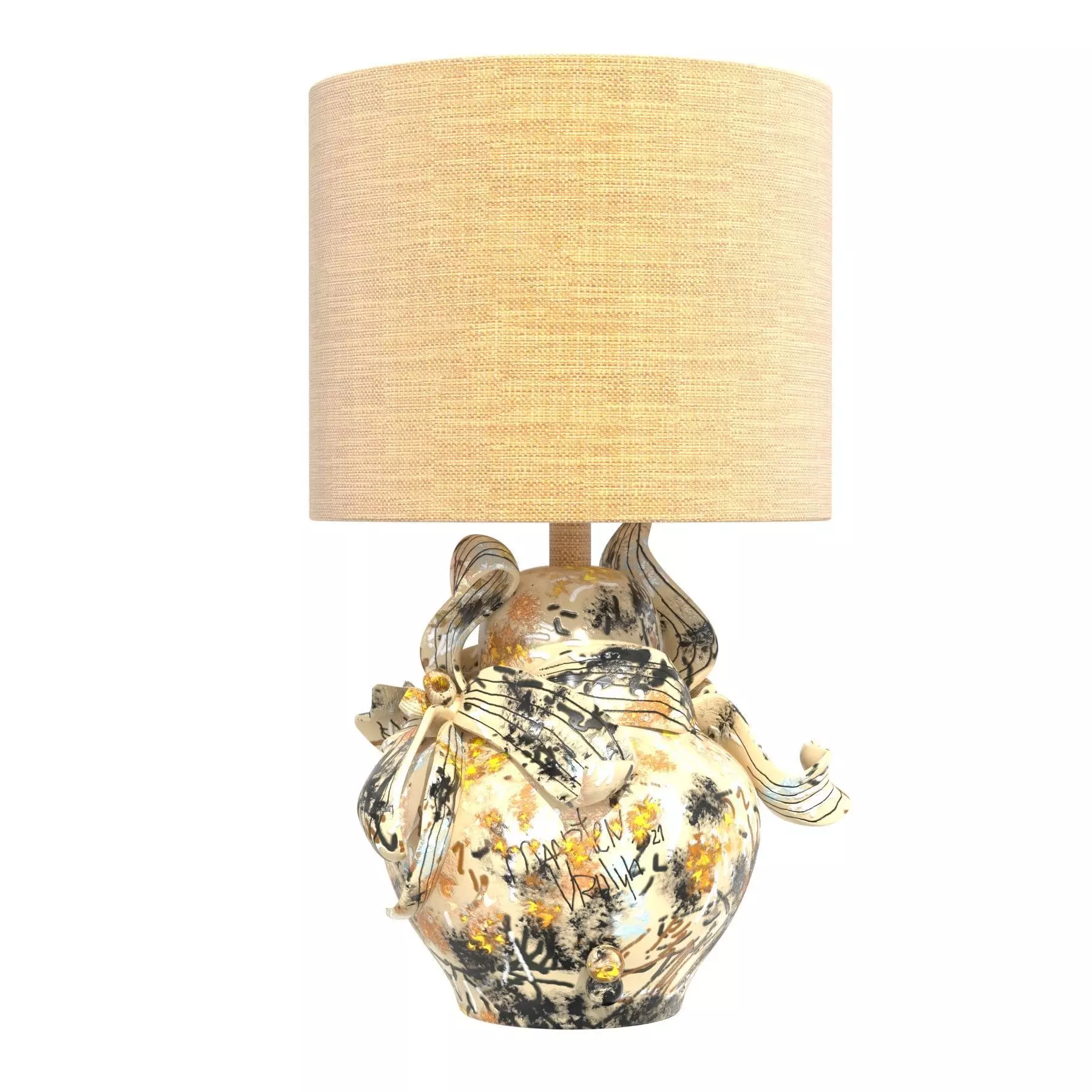 Maarten Vrolijk  Blooming Terra Lamp Todd Merrill studio 3D model_0