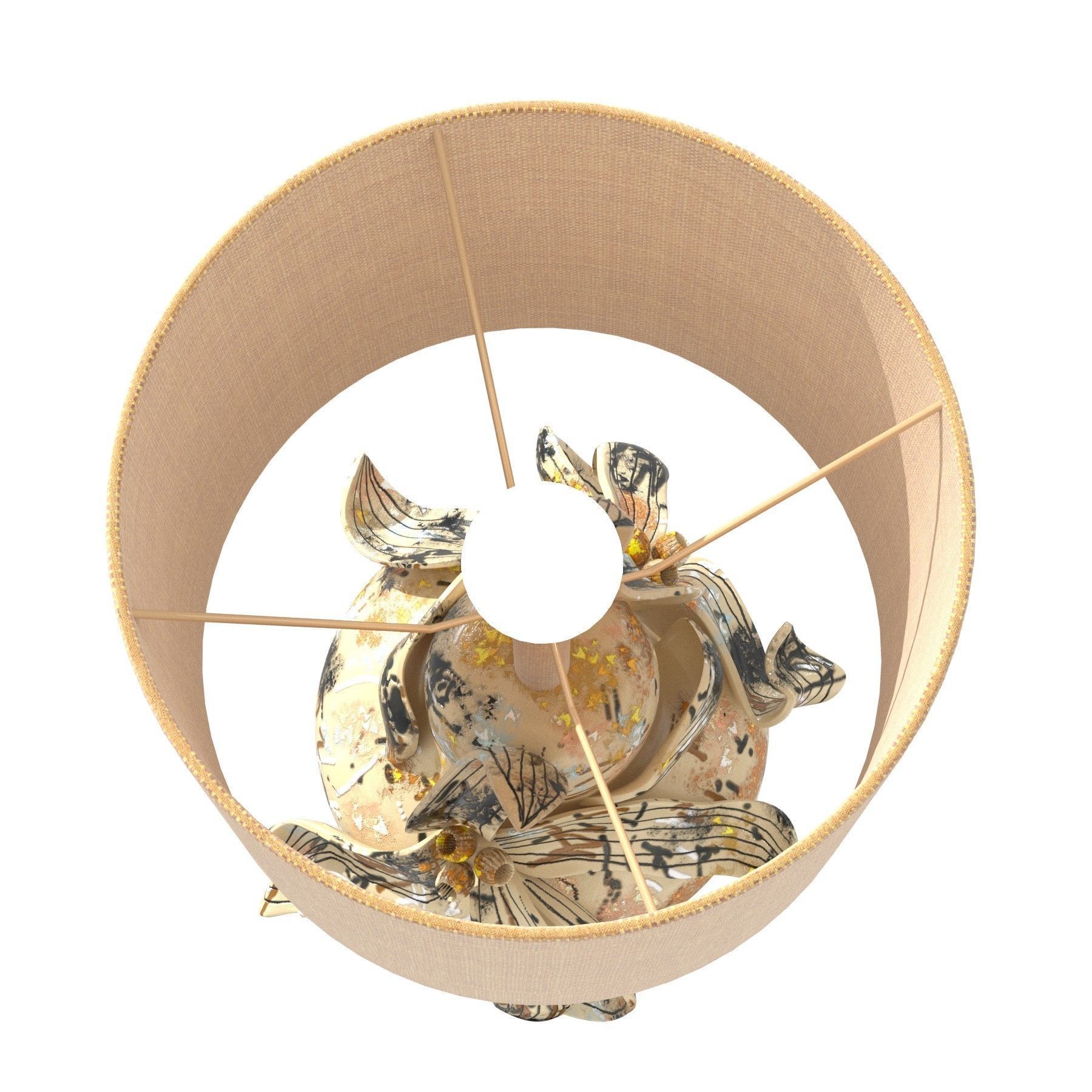 Maarten Vrolijk  Blooming Terra Lamp Todd Merrill studio 3D model_2