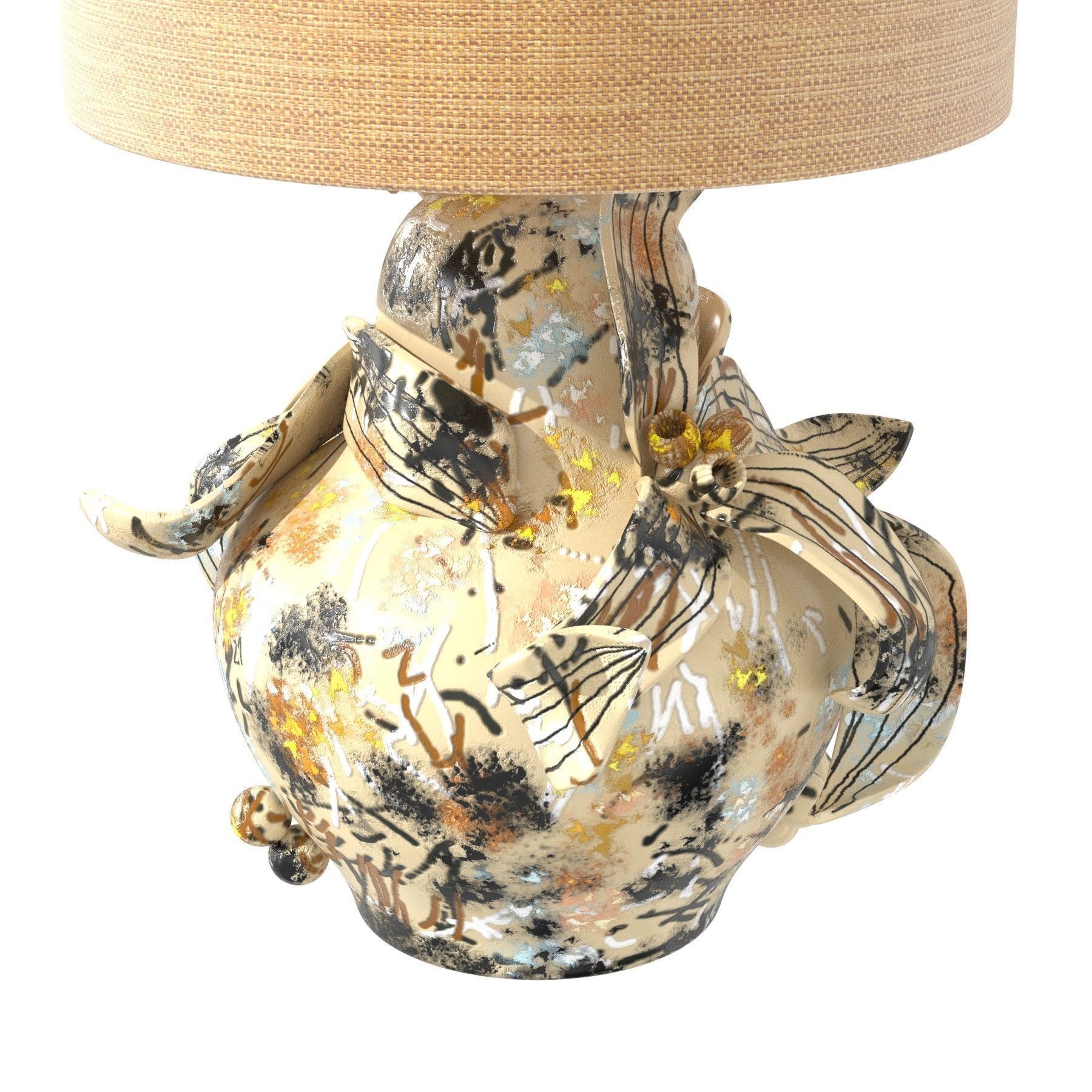 Maarten Vrolijk  Blooming Terra Lamp Todd Merrill studio 3D model_4