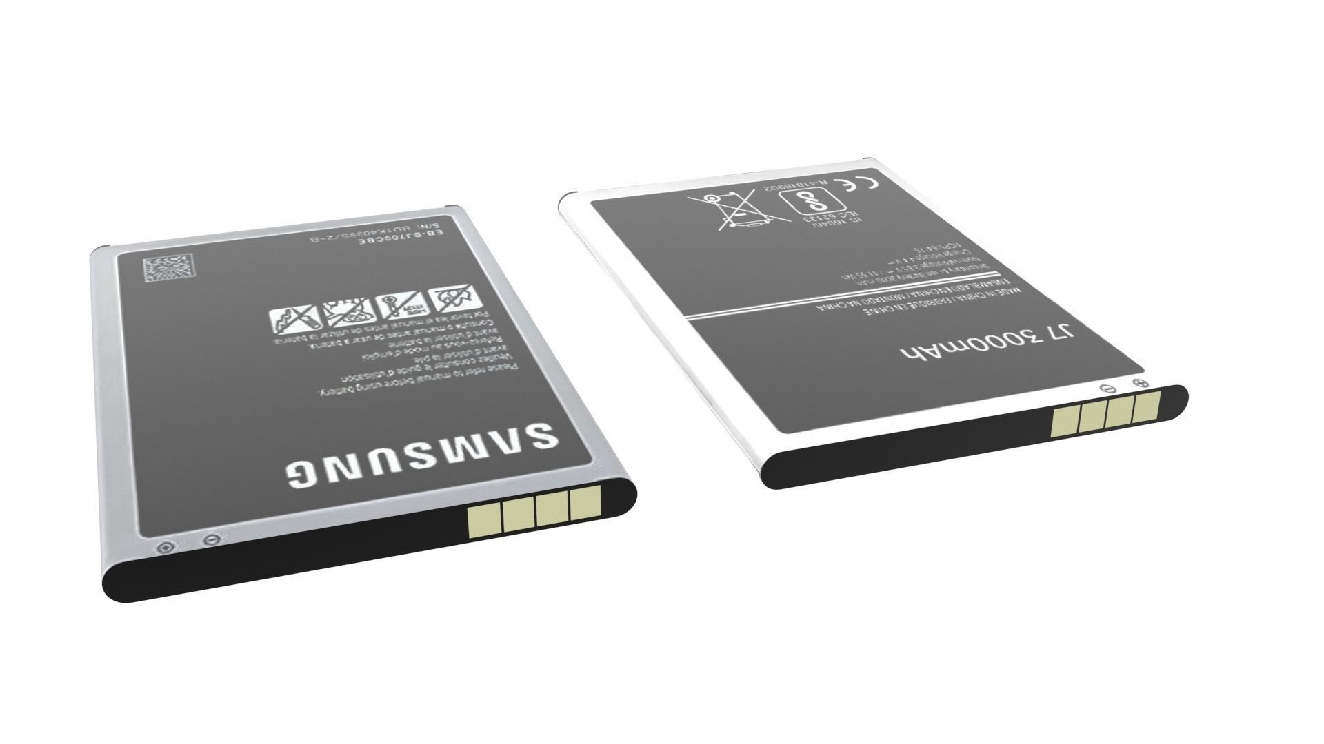Mobile Batteries 3D model_2
