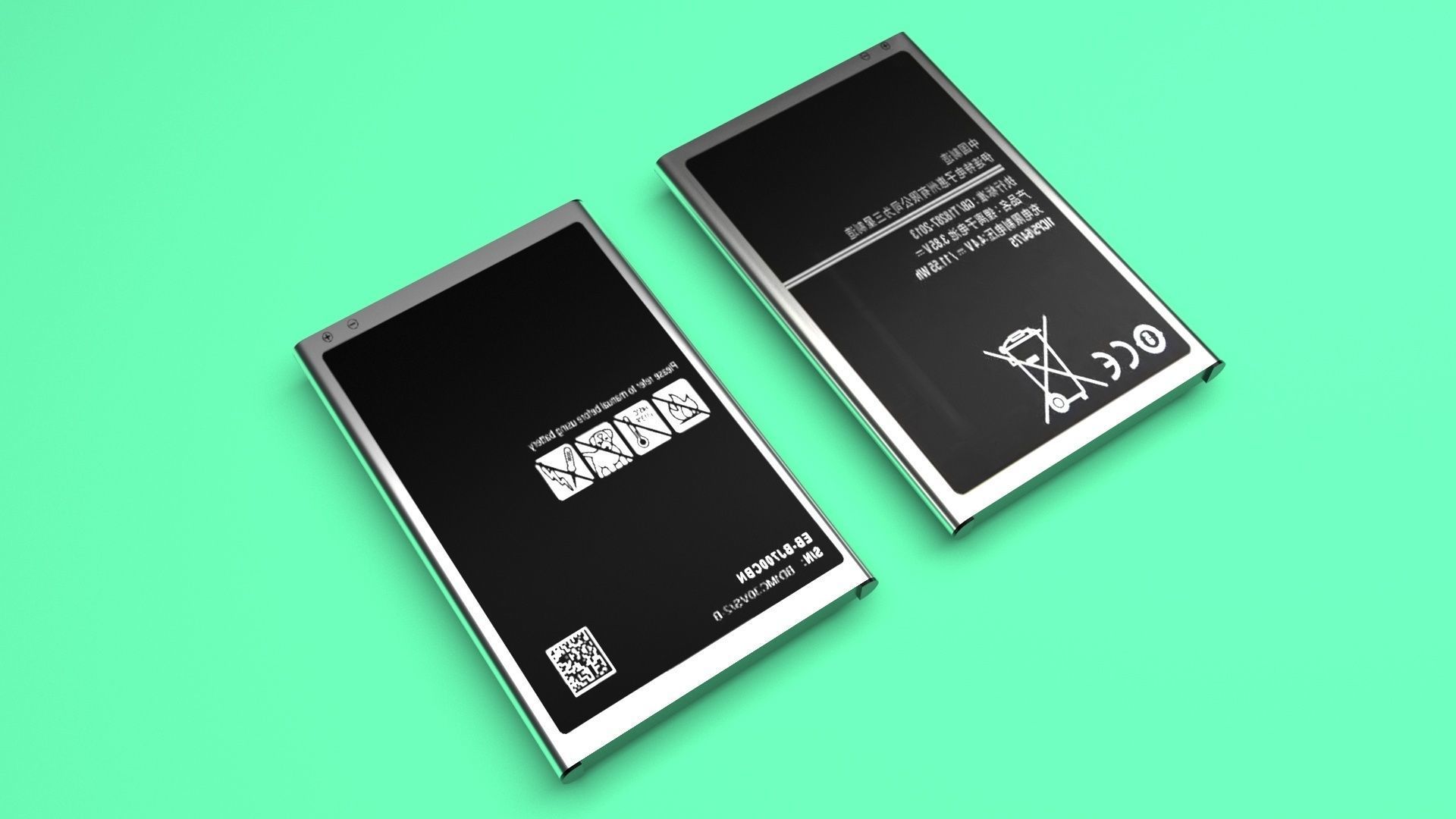 Mobile Batteries 3D model_25