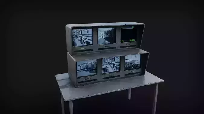 Security Monitors CCTV