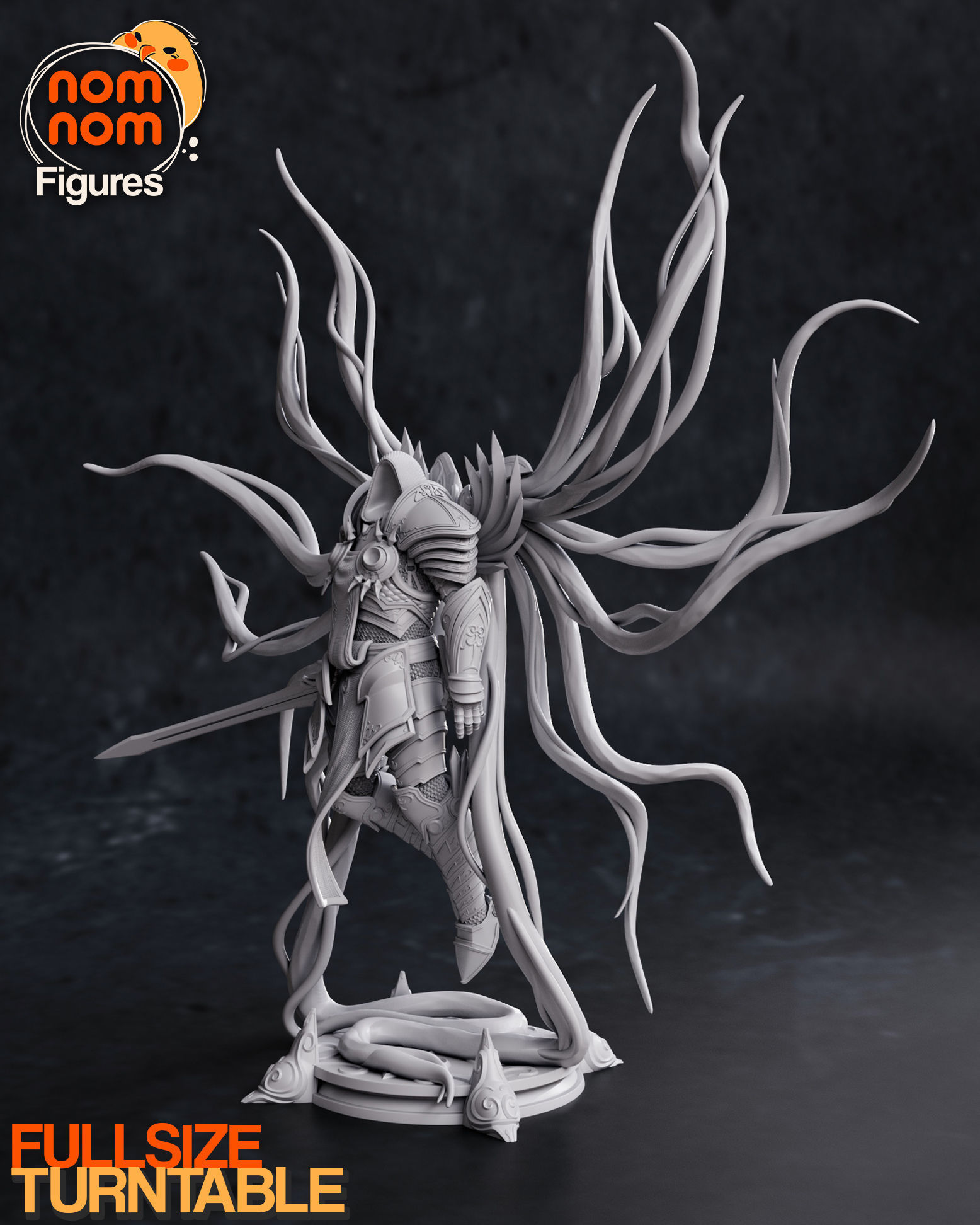 Tyrael - Diablo 3D print model_6