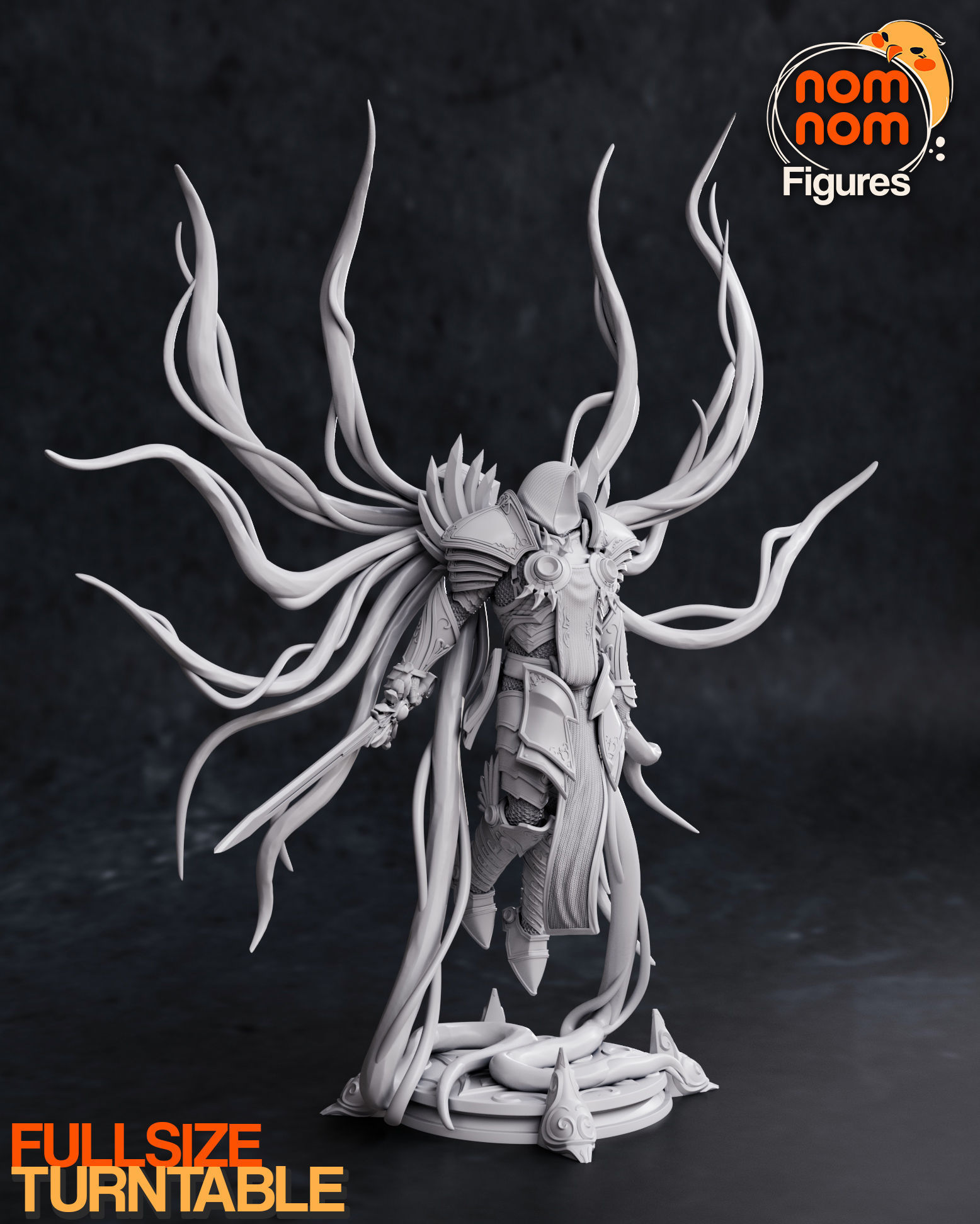 Tyrael - Diablo 3D print model_7