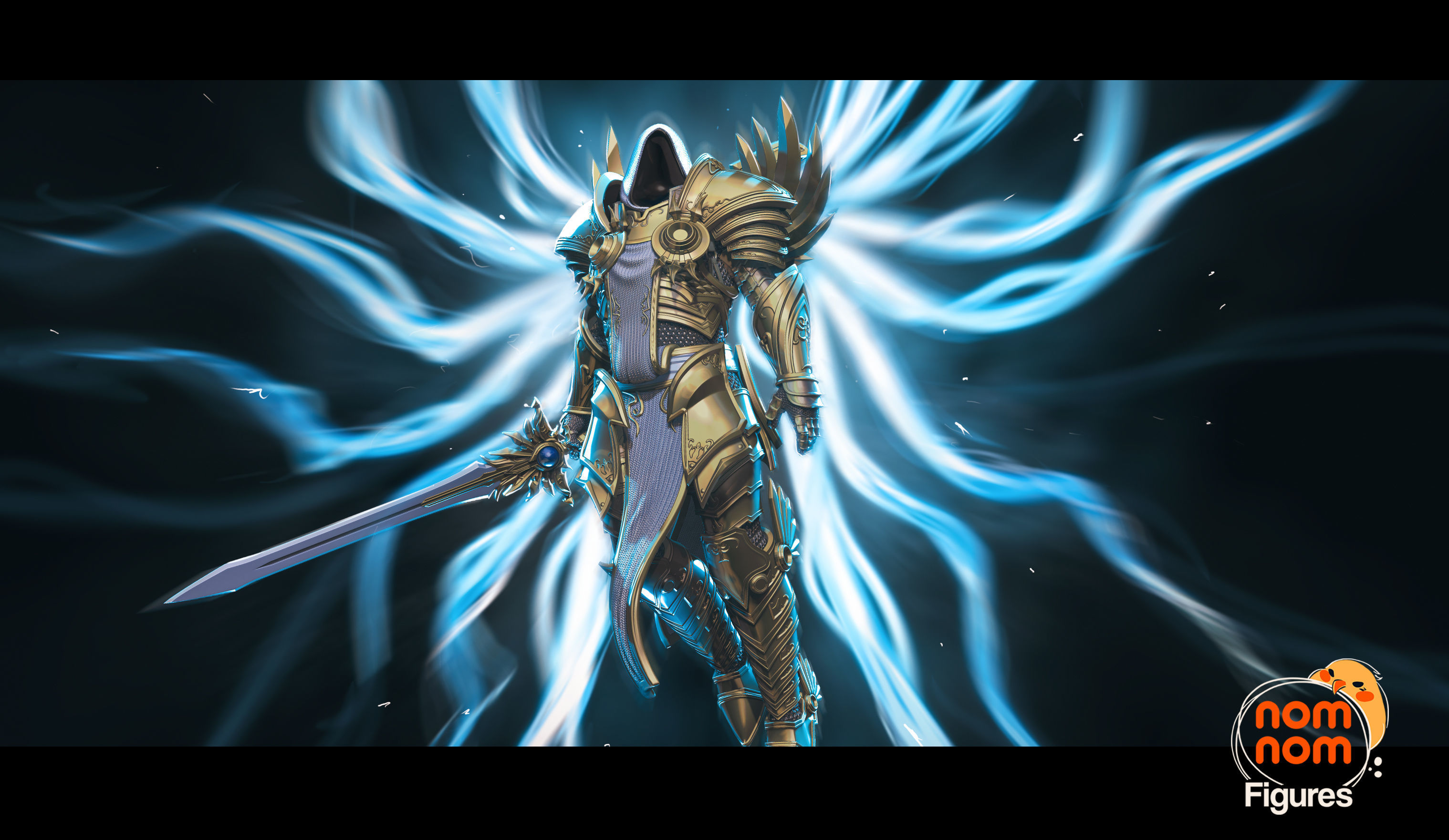 Tyrael - Diablo 3D print model_1