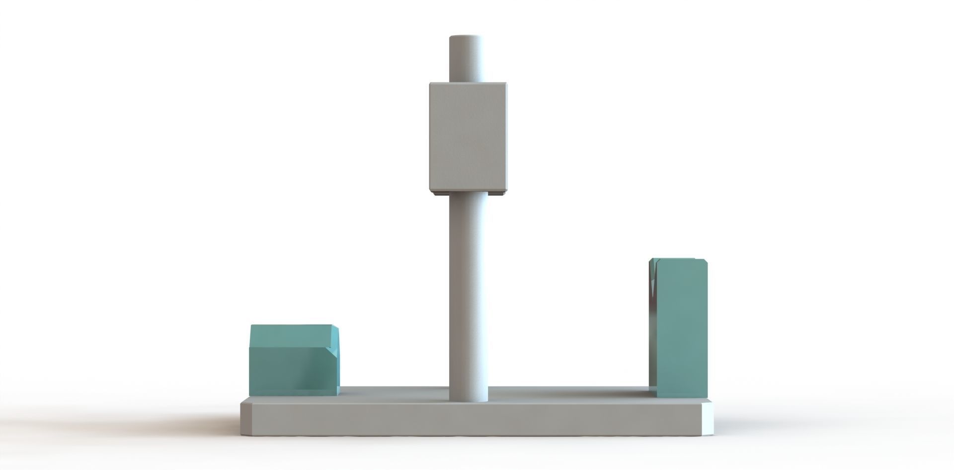 Dispositivo de Teste de Carga Load Test Device 3D model_29