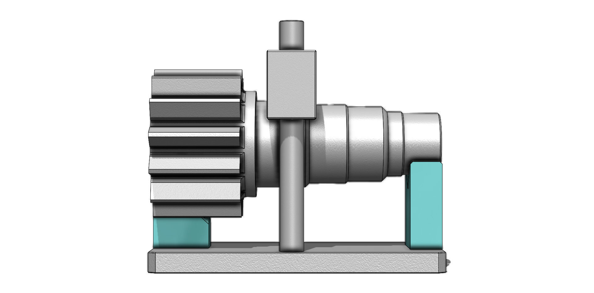 Dispositivo de Teste de Carga Load Test Device 3D model_12