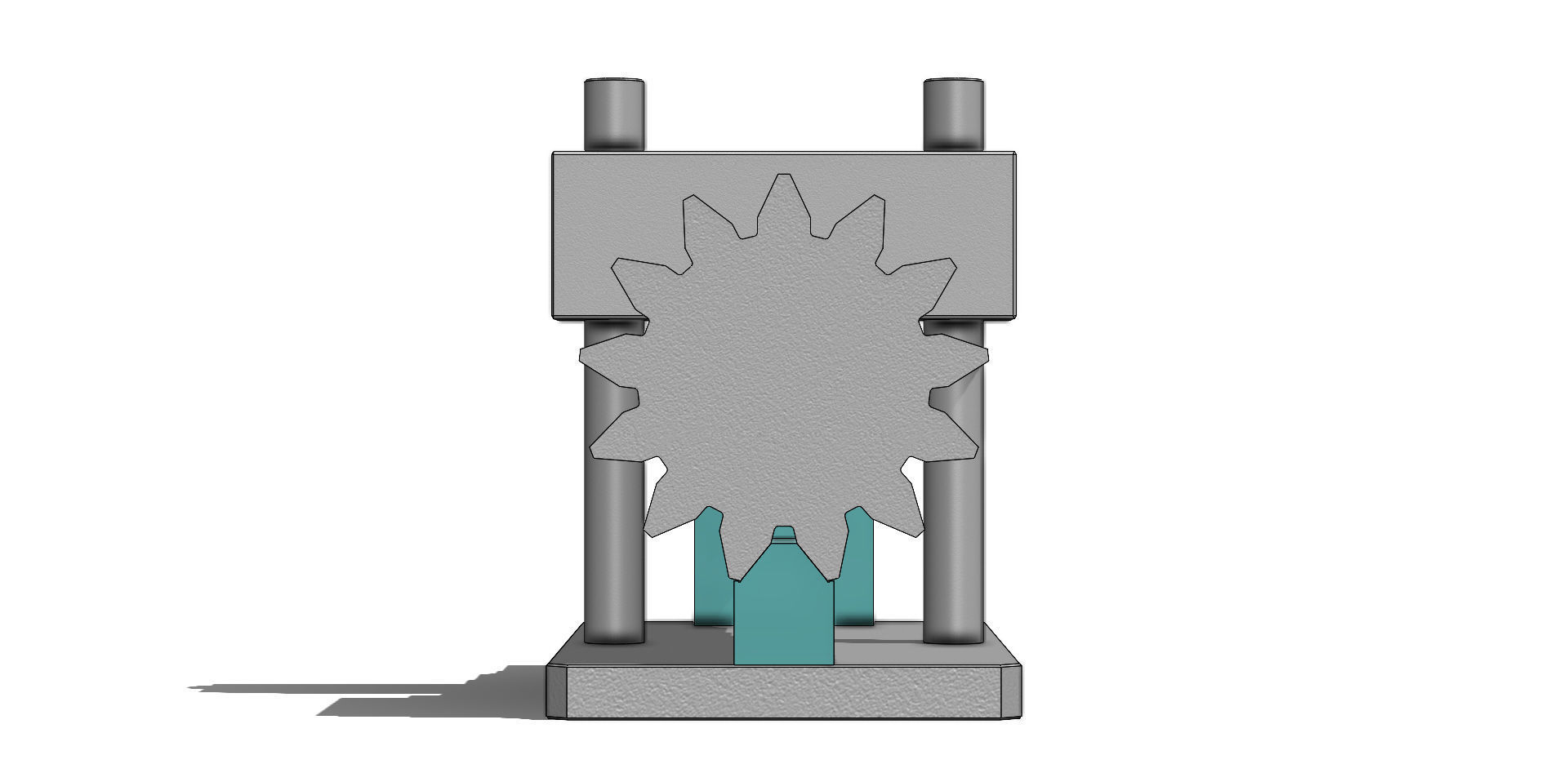 Dispositivo de Teste de Carga Load Test Device 3D model_10