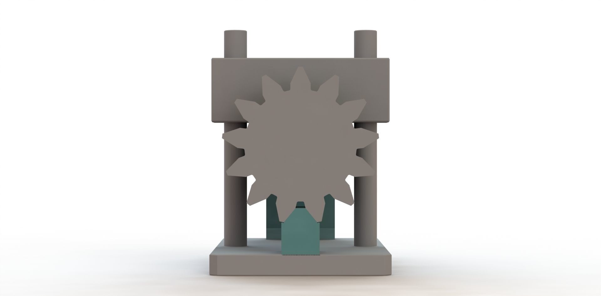 Dispositivo de Teste de Carga Load Test Device 3D model_11