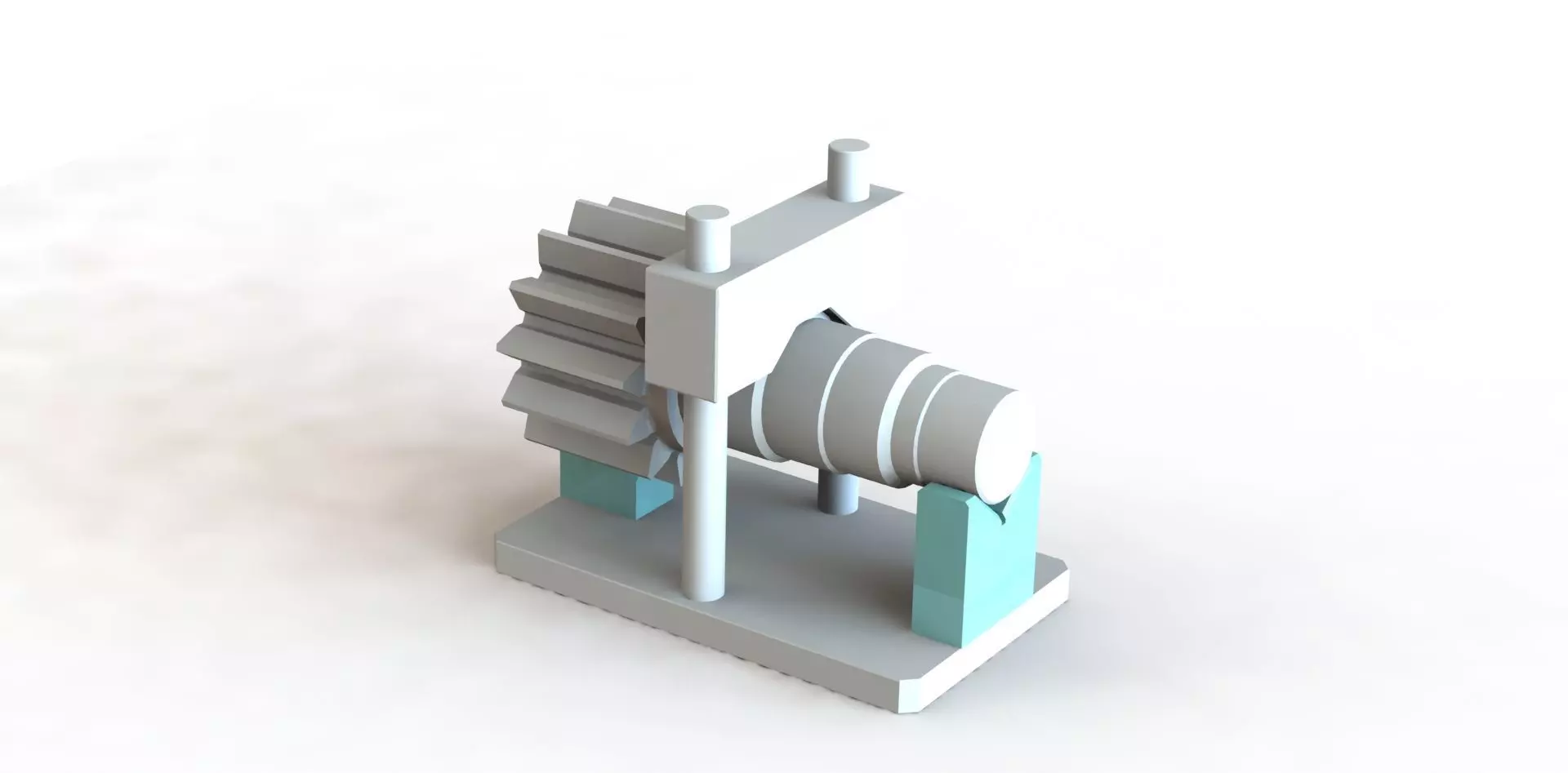 Dispositivo de Teste de Carga Load Test Device 3D model_0