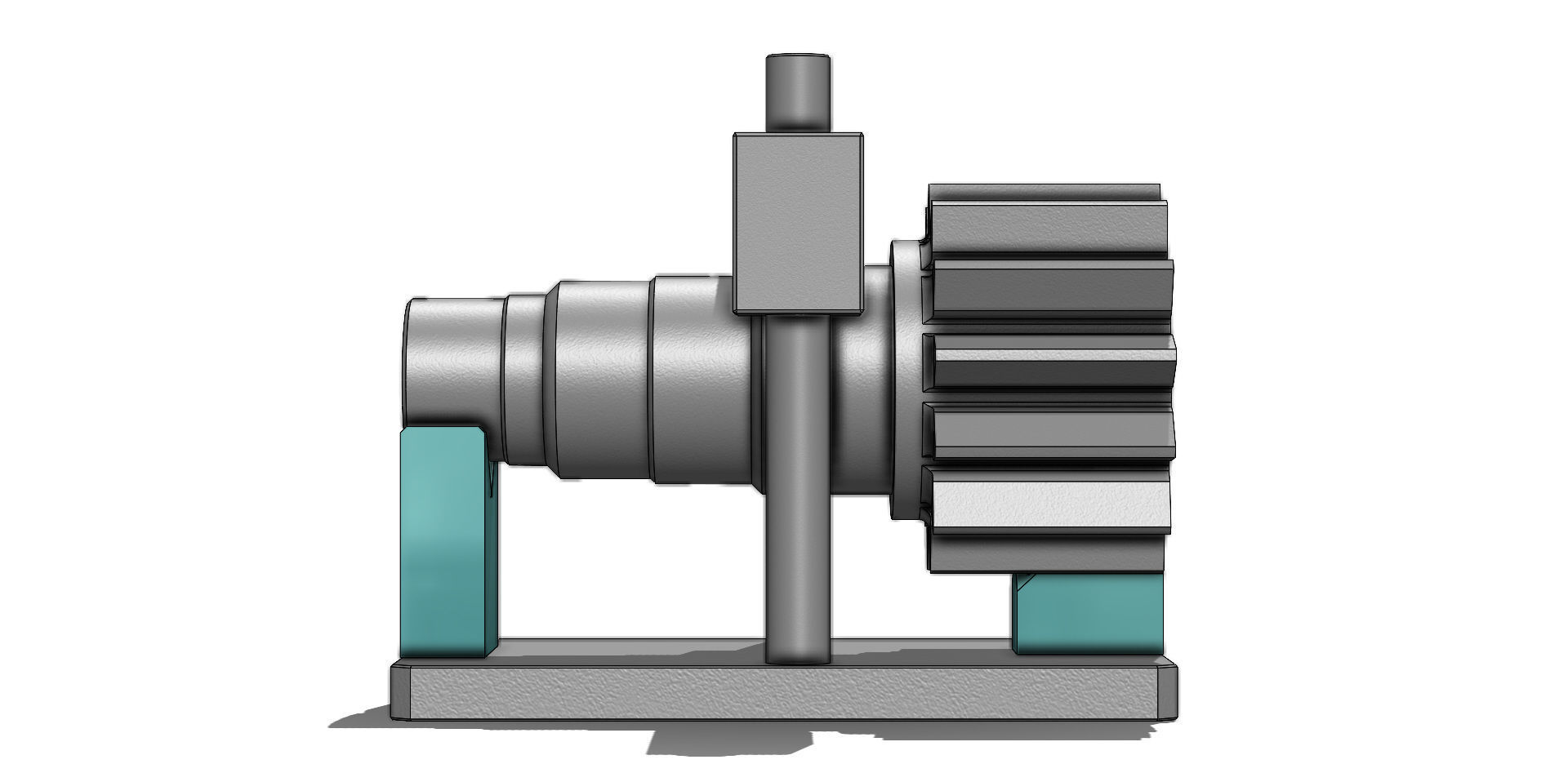 Dispositivo de Teste de Carga Load Test Device 3D model_8