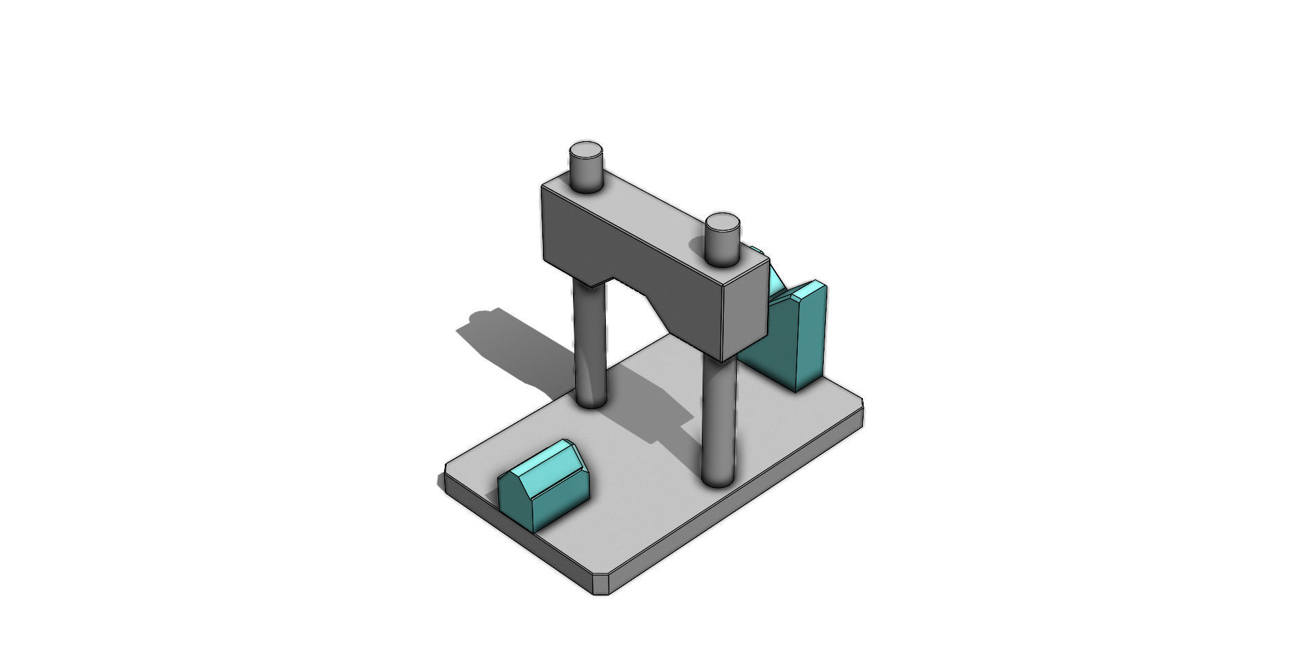 Dispositivo de Teste de Carga Load Test Device 3D model_18